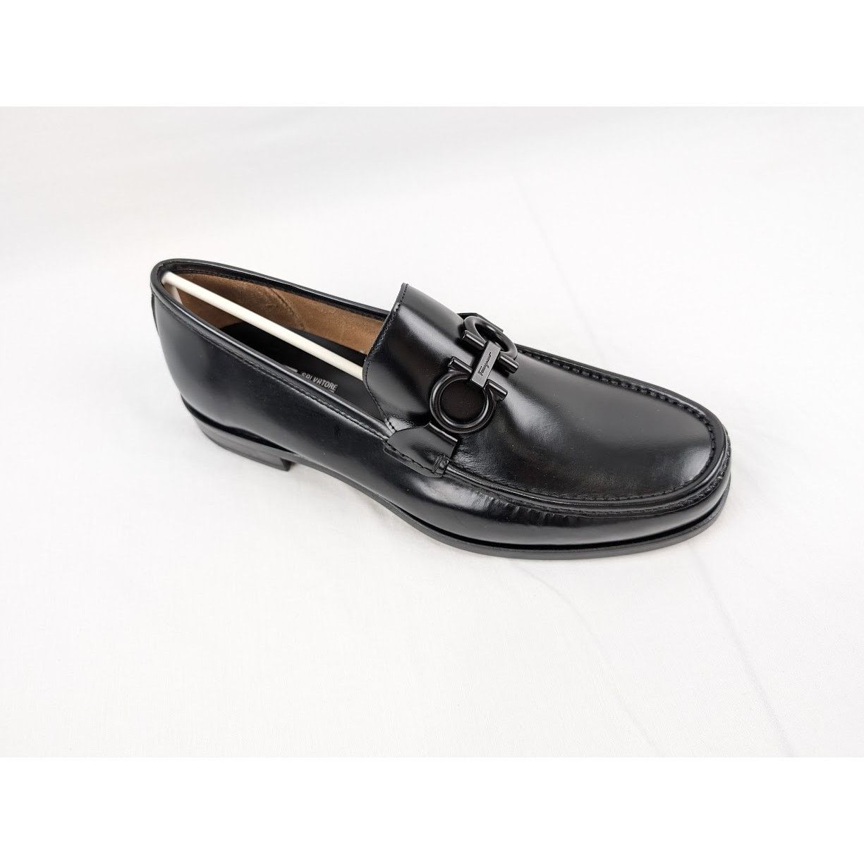 Salvatore Ferragamo o1rshd1 Rolo 10 Loafers in Nero Size US 11.5 / EU 44-45 - 5 Thumbnail