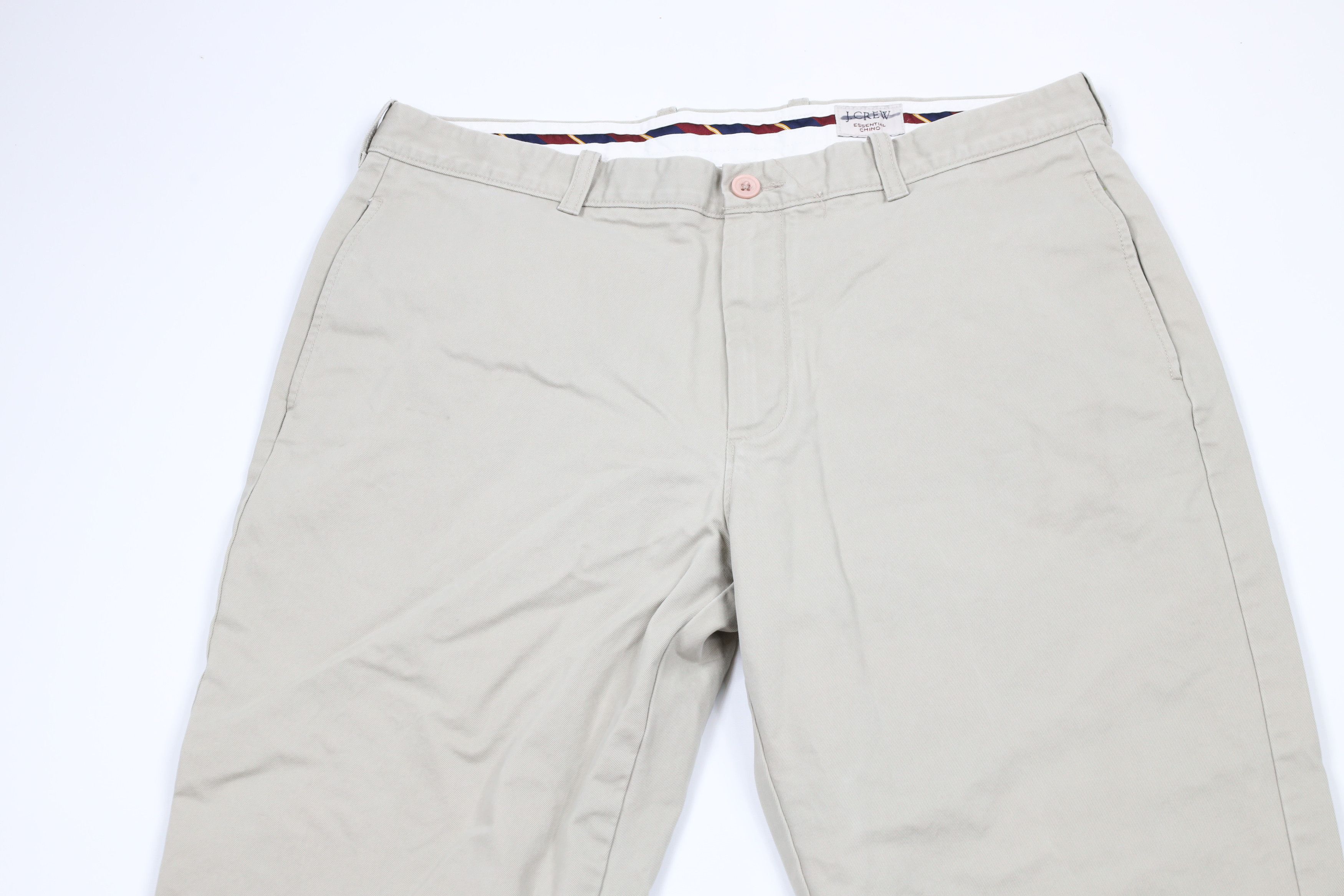 J.Crew × Vintage Vintage J Crew Essential Chinos Chino Pants Khaki Cotton Size US 36 / EU 52 - 2 Thumbnail