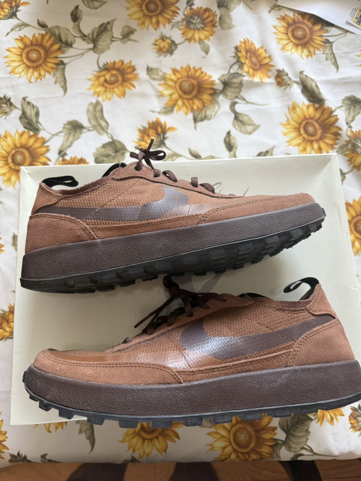 Nike Tom Sachs x Nike “GPS Brown” Size US 11 / EU 44 - 1 Thumbnail