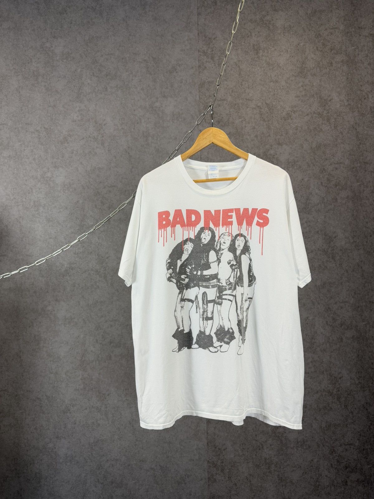 Band Tees Bad News rock band tee Size US XL / EU 56 / 4 - 1 Thumbnail