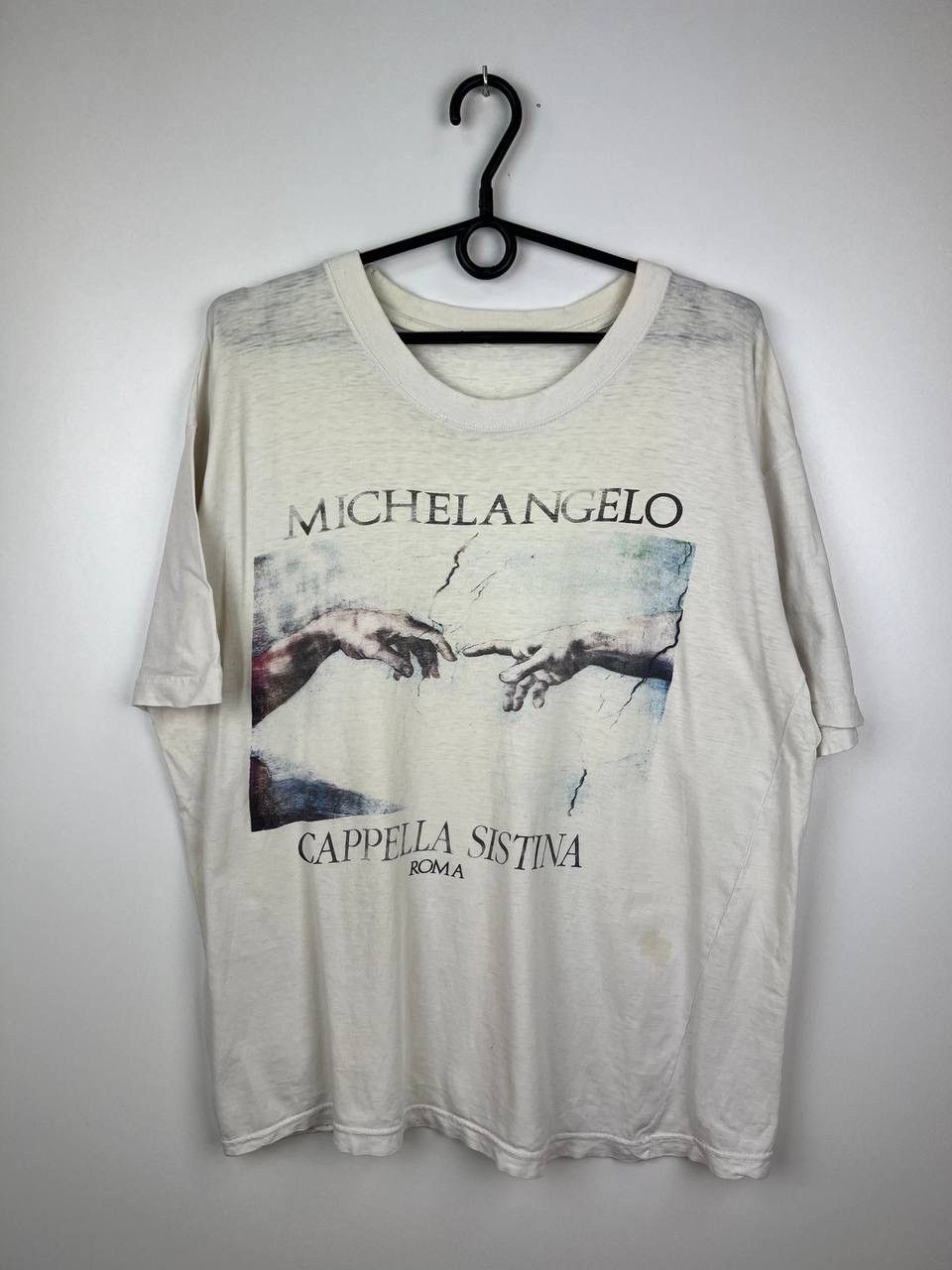 Vintage Michelangelo Cappella Sistina Roma 90s vintage tee size XL Size US XL / EU 56 / 4 - 1 Thumbnail