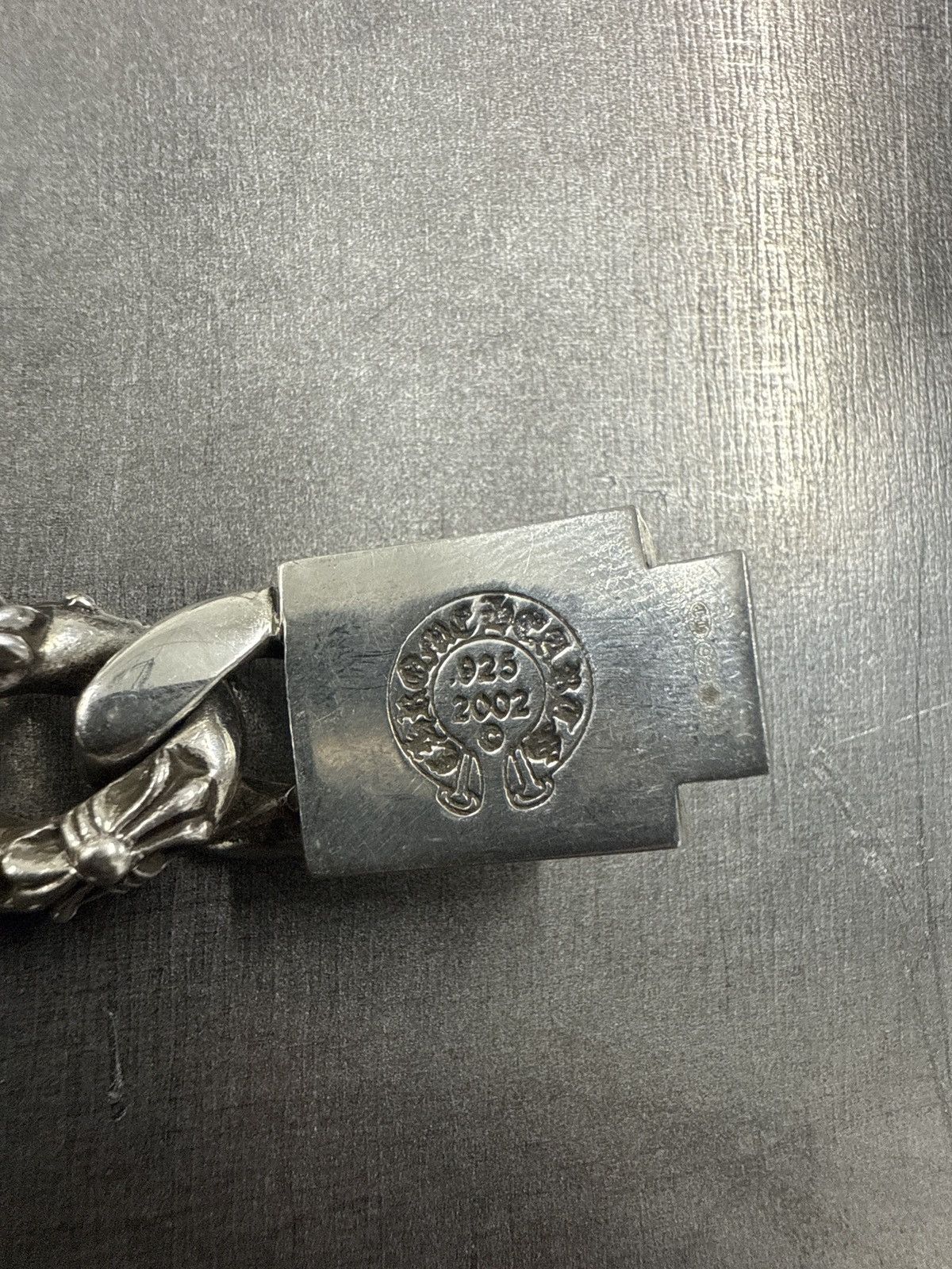 Chrome Hearts CHROME HEARTS SILVER PLUS CROSS BOX ID FANCY LINK BRACELET Size ONE SIZE - 8 Thumbnail