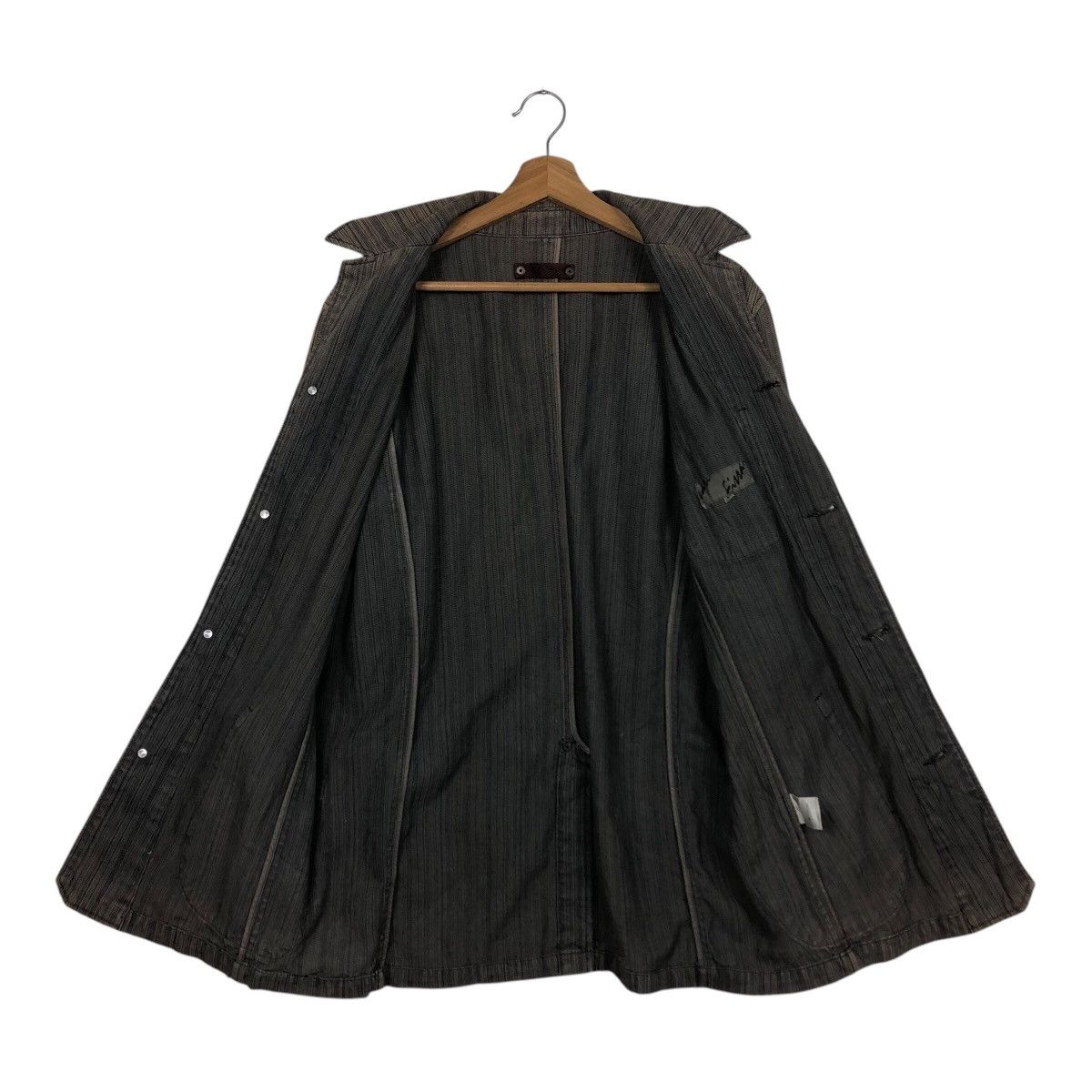 Japanese Brand 📌Vintage Hickory Chore Jacket Haze Simon Issey Miyake Size US M / EU 48-50 / 2 - 14 Thumbnail