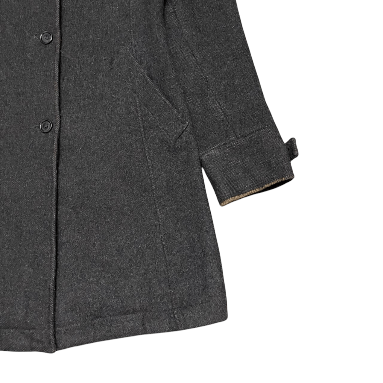 Dolce & Gabbana Vintage D&G Dolce and Gabbana Wool Coat Size S / US 4 / IT 40 - 4 Thumbnail