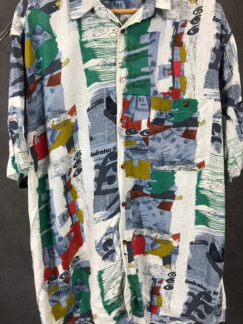 Vintage Art vintage crazy Hawaiian shirt Size US L / EU 52-54 / 3 - 3 Thumbnail