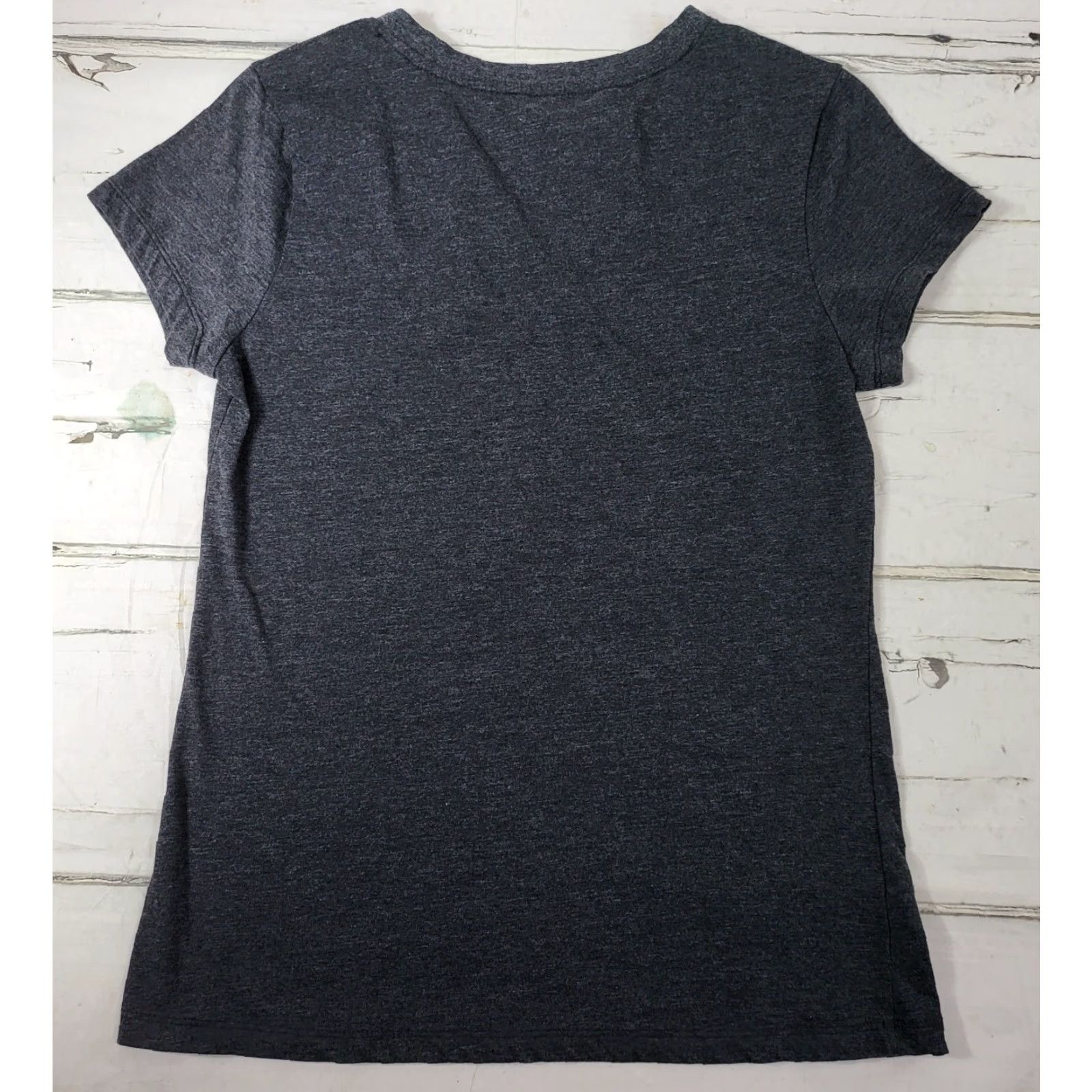 Vintage VINTAGE Campus Heritage Mizzou Tigers V-Neck T-Shirt Womens M Gray EUC Size M / US 6-8 / IT 42-44 - 3 Thumbnail