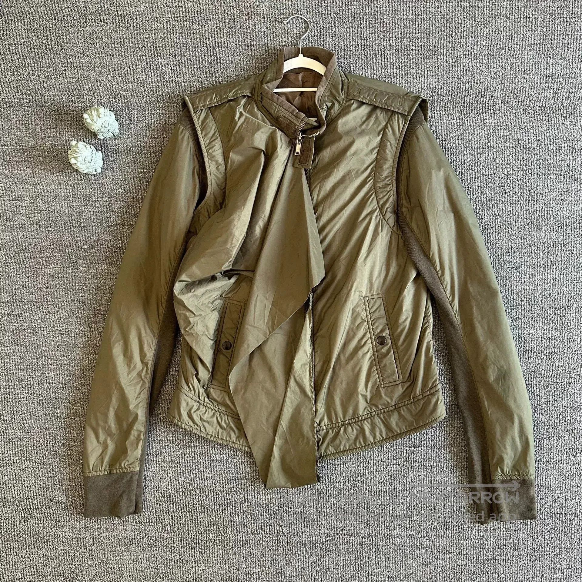Rick Owens Rick Owens RO Main Line Green Patchwork Jacket L. Size US L / EU 52-54 / 3 - 1 Thumbnail