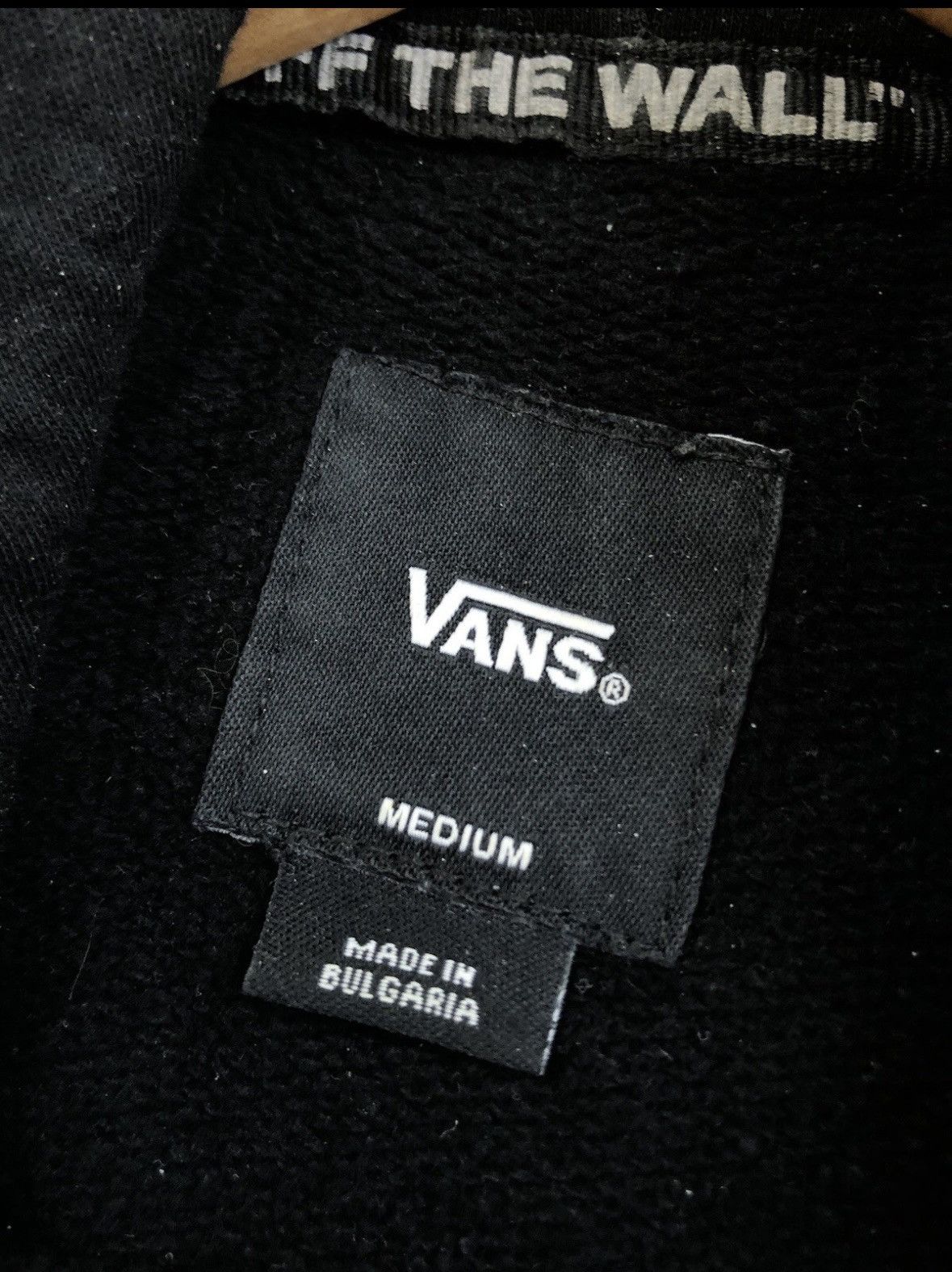 Vans VANS OF THE WALL Streetwear Skateboarding Big Logo Hoodie Size US M / EU 48-50 / 2 - 7 Thumbnail