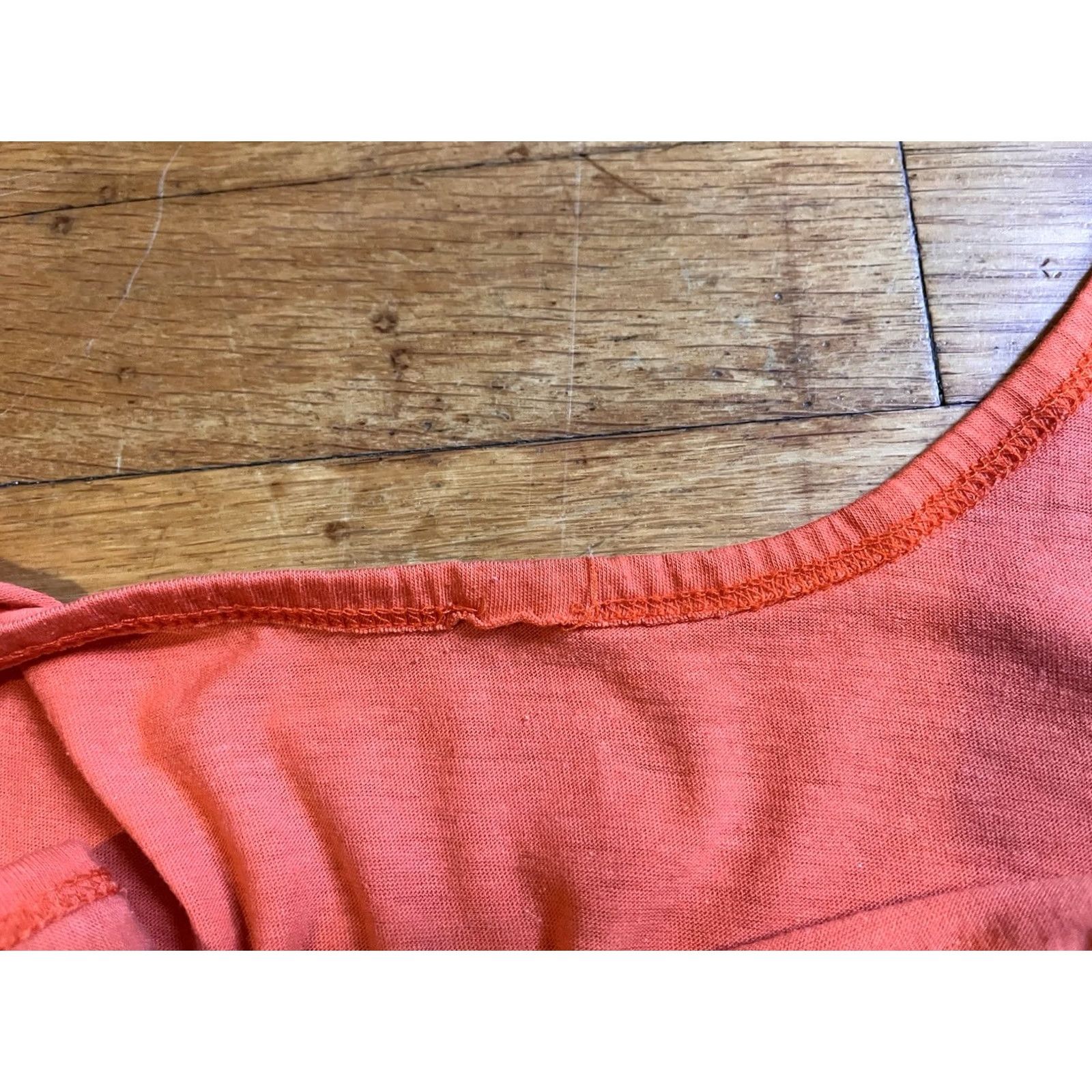 Vintage VINTAGE Syracuse Co-Ed Naked Lacrosse Tank Top Mens Medium Orange 90s Size US M / EU 48-50 / 2 - 7 Thumbnail