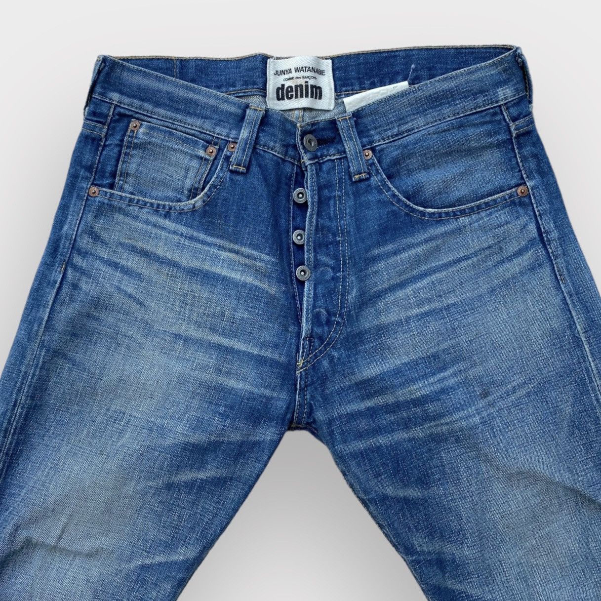 Comme des Garcons Junya Watanabe Red Selvage Wash Jeans Size US 32 / EU 48 - 1 Thumbnail