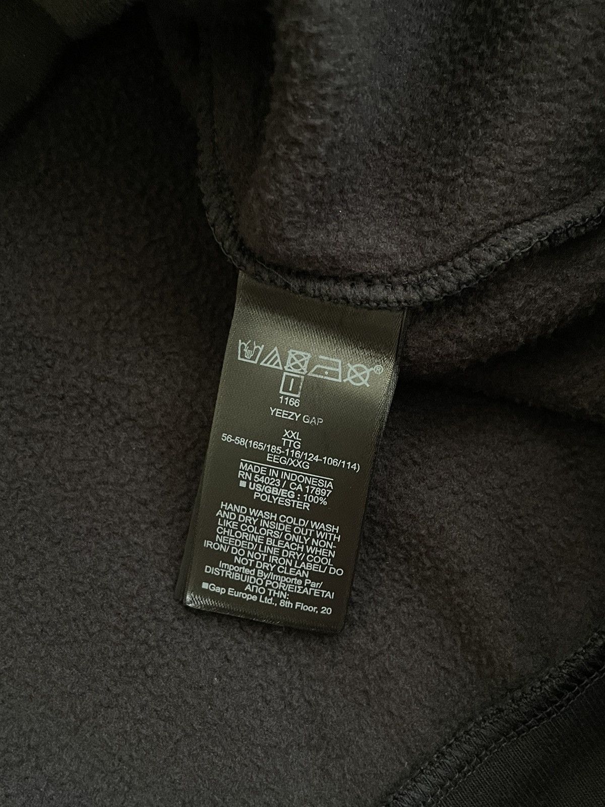 Gap × Yeezy Yeezy Gap fleece hoodie Kanye West Size US XXL / EU 58 / 5 - 10 Thumbnail