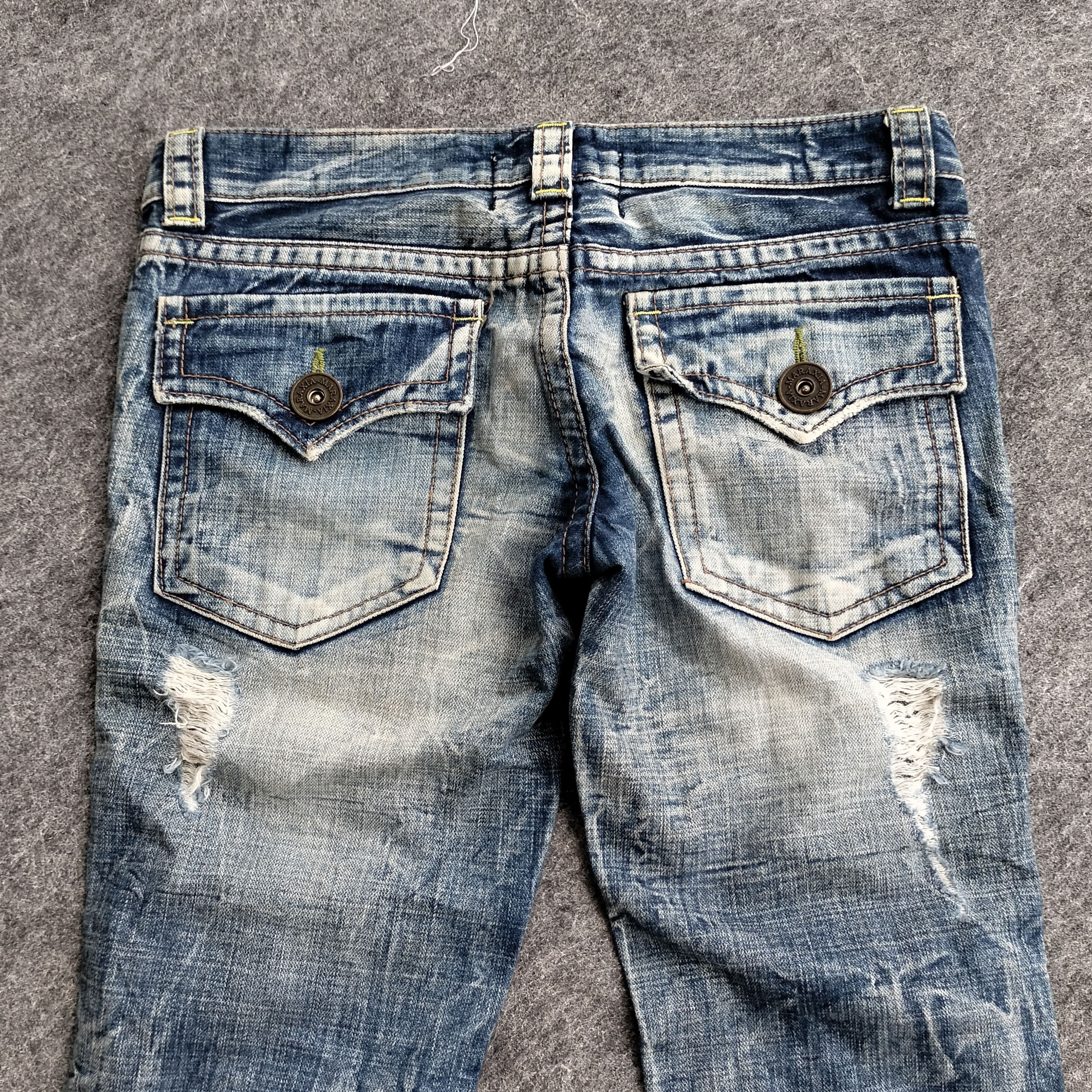 Tornado Mart Cook washed clawmarks flare jeans Size US 30 / EU 46 - 8 Thumbnail