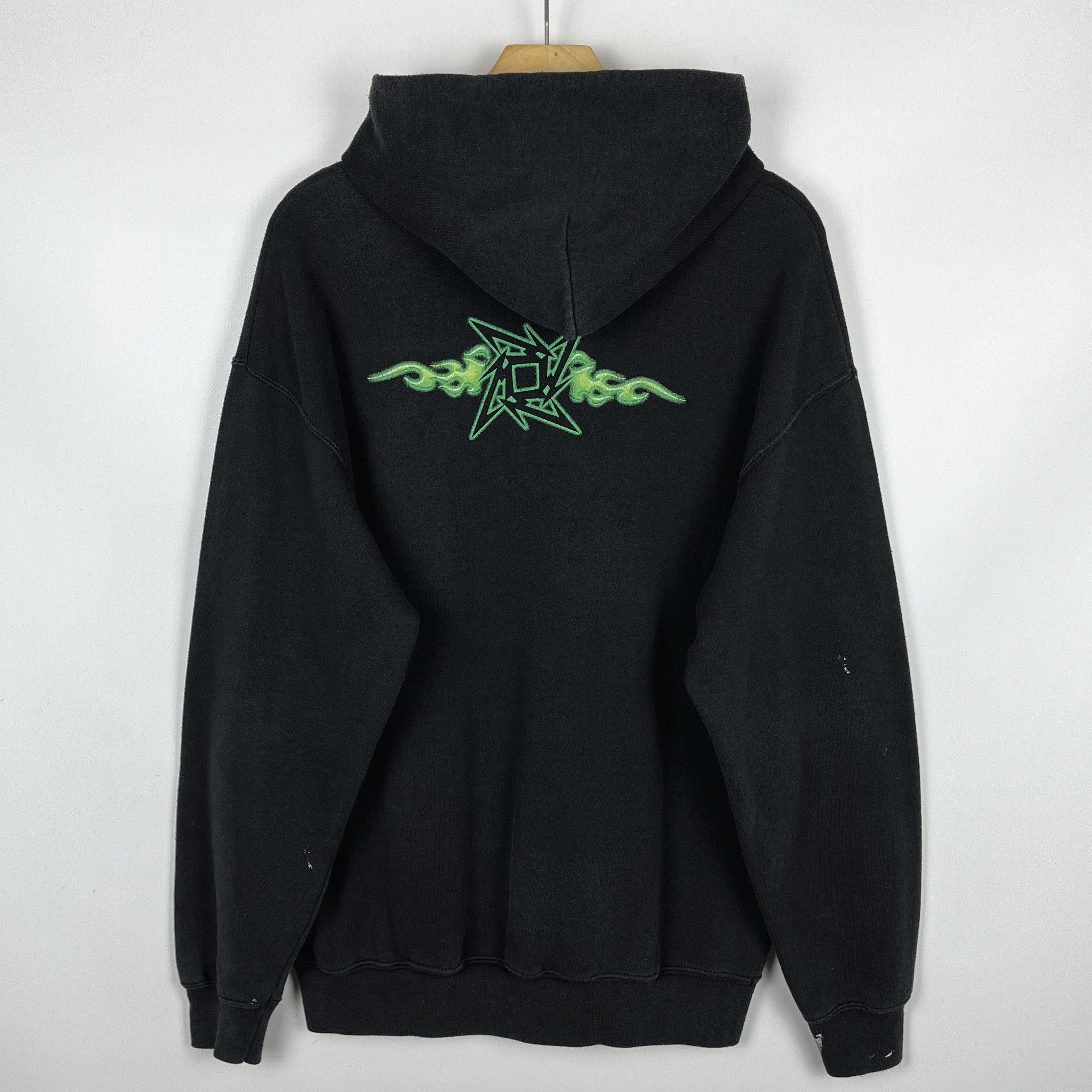 Band Tees Vintage Metallica Blade Logo Rare Rock Band Hoodie 2002 Size US L / EU 52-54 / 3 - 13 Thumbnail