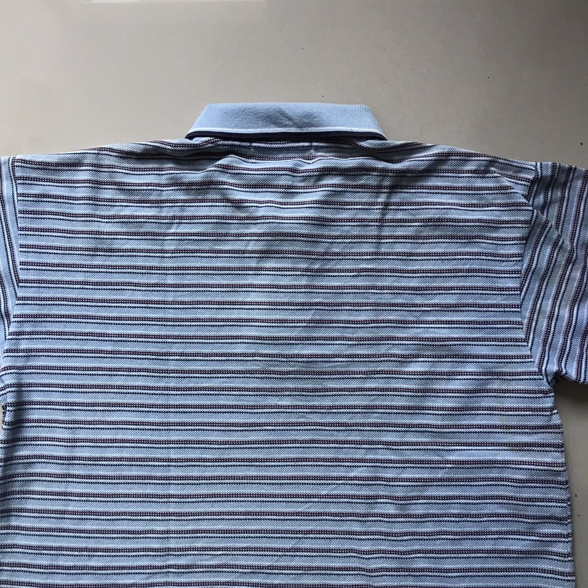 Hook-Ups × Hysteric Glamour Vintage 90s Bitch Skateboards Polo Shirt Stripe blue colar Size US M / EU 48-50 / 2 - 9 Thumbnail