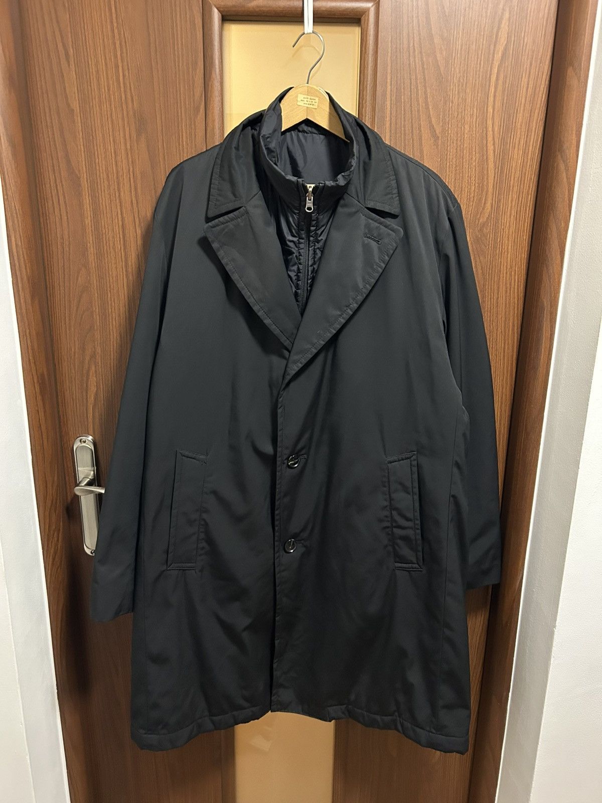 Hugo Boss Vintage Hugo Boss Tango-N2 Trench Coat Jacket w/ lining y2k Size US XL / EU 56 / 4 - 1 Thumbnail
