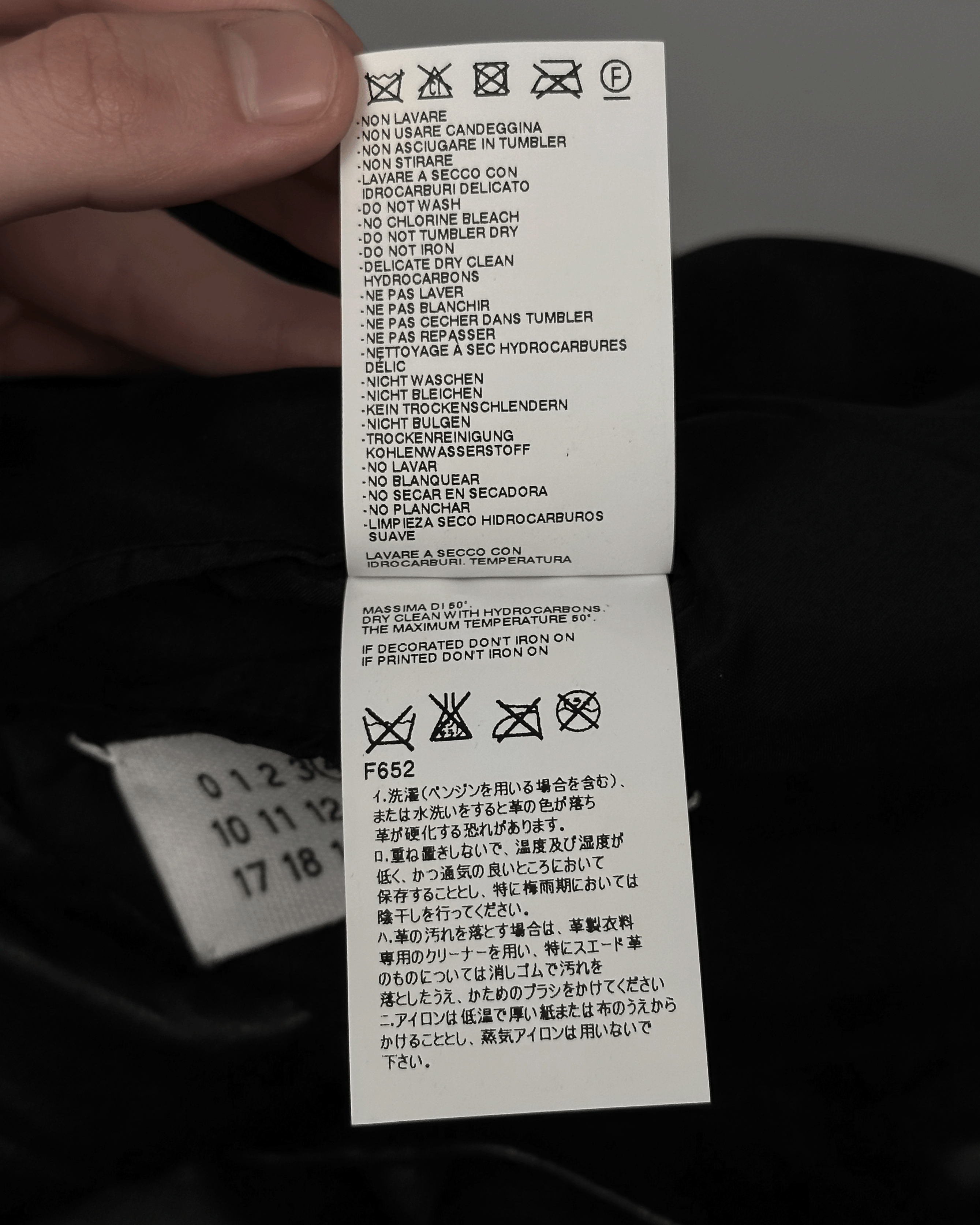 Maison Margiela Maison Margiela 5 Zip Leather Jacket Size US S / EU 44-46 / 1 - 13 Thumbnail