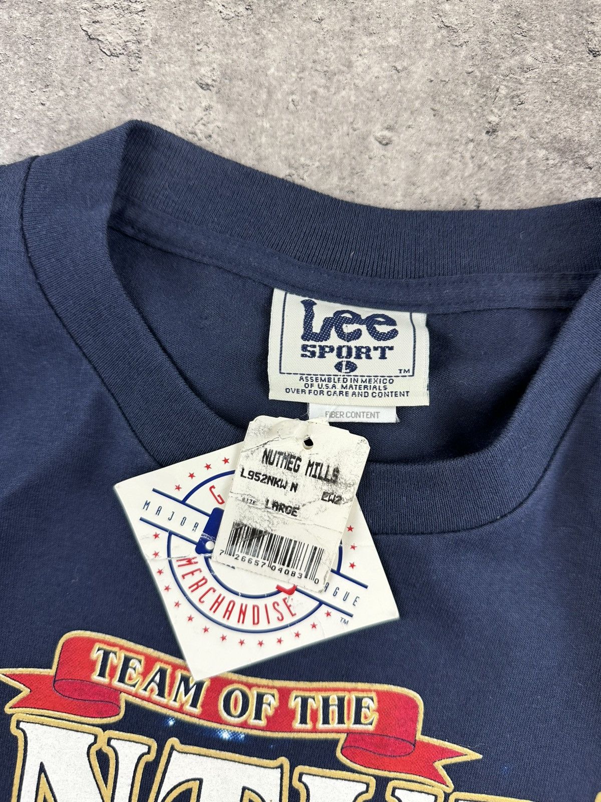 Lee T-shirt tee New York Yankees century 1999 Size US L / EU 52-54 / 3 - 3 Thumbnail