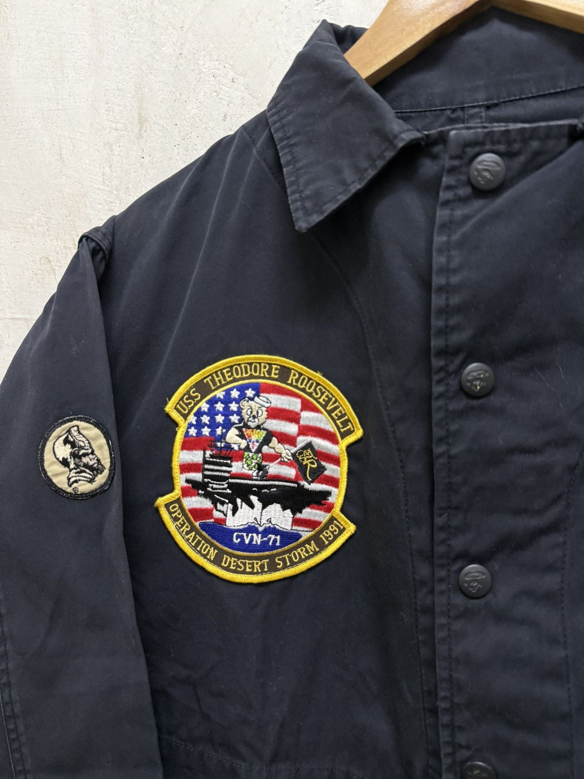 Bape Vintage Bape Military Work Shirt Size US M / EU 48-50 / 2 - 4 Thumbnail