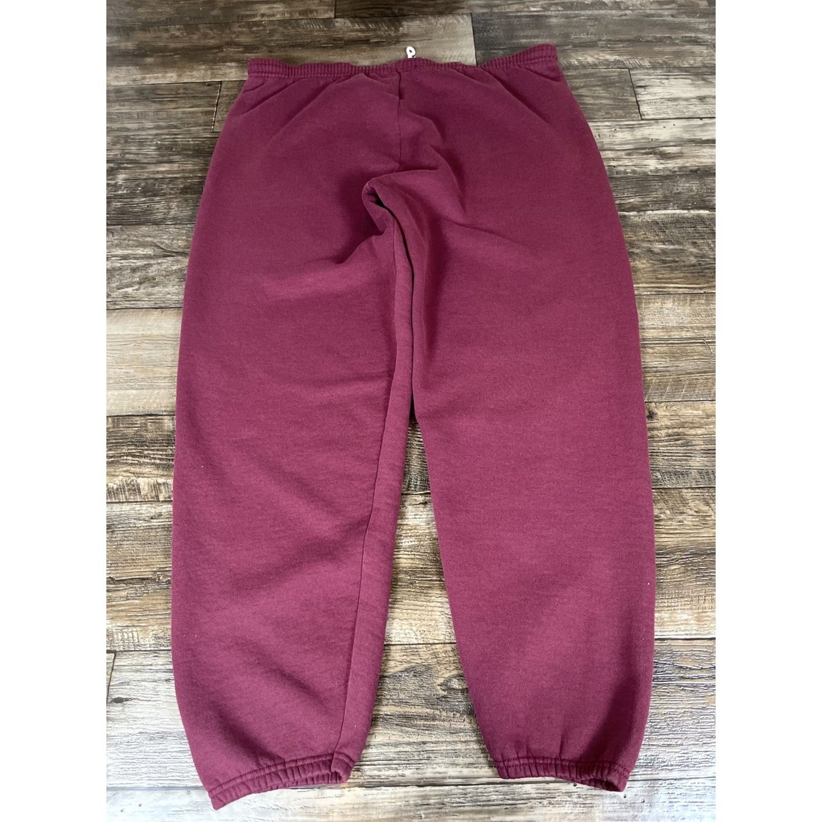 Lee VINTAGE Lee Sweatpants Pants XLT Red 90s Mens Baggy Cotton Activewear Mens Y2K Size US 35 - 5 Thumbnail