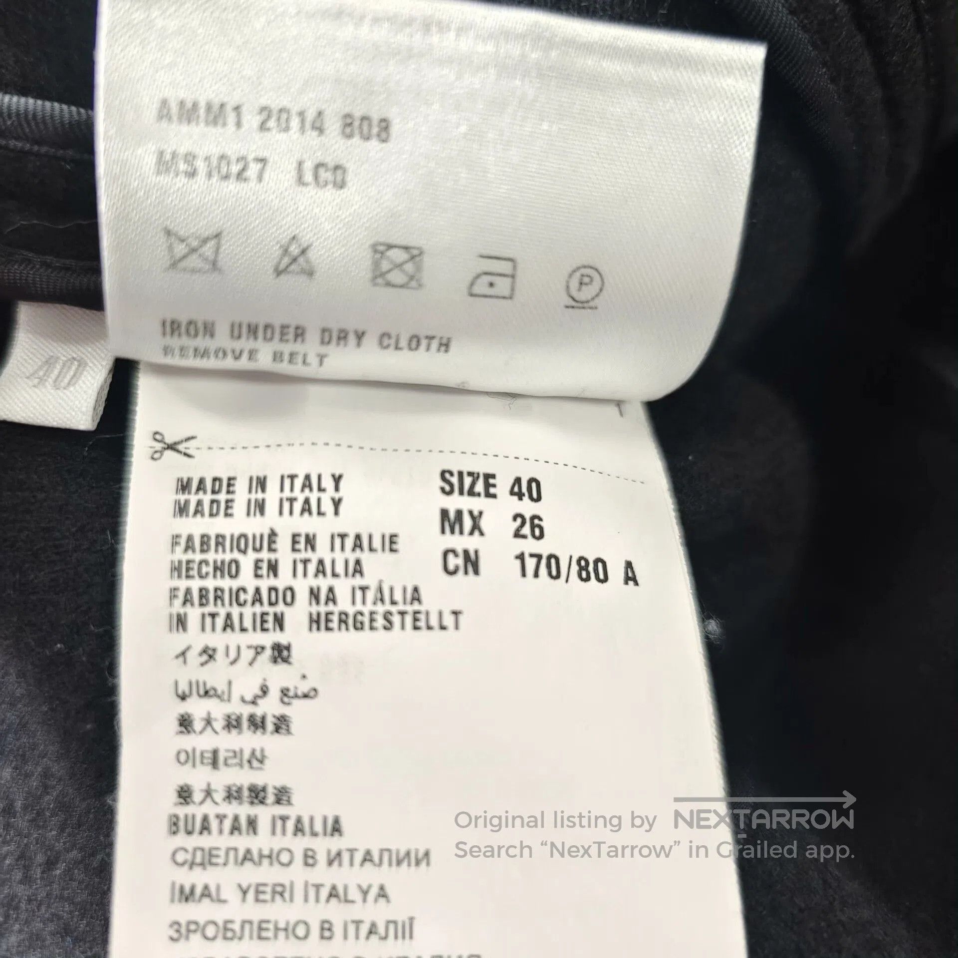 Miu Miu MIU MIU Black Wool Long Coat. Size US L / EU 52-54 / 3 - 4 Thumbnail