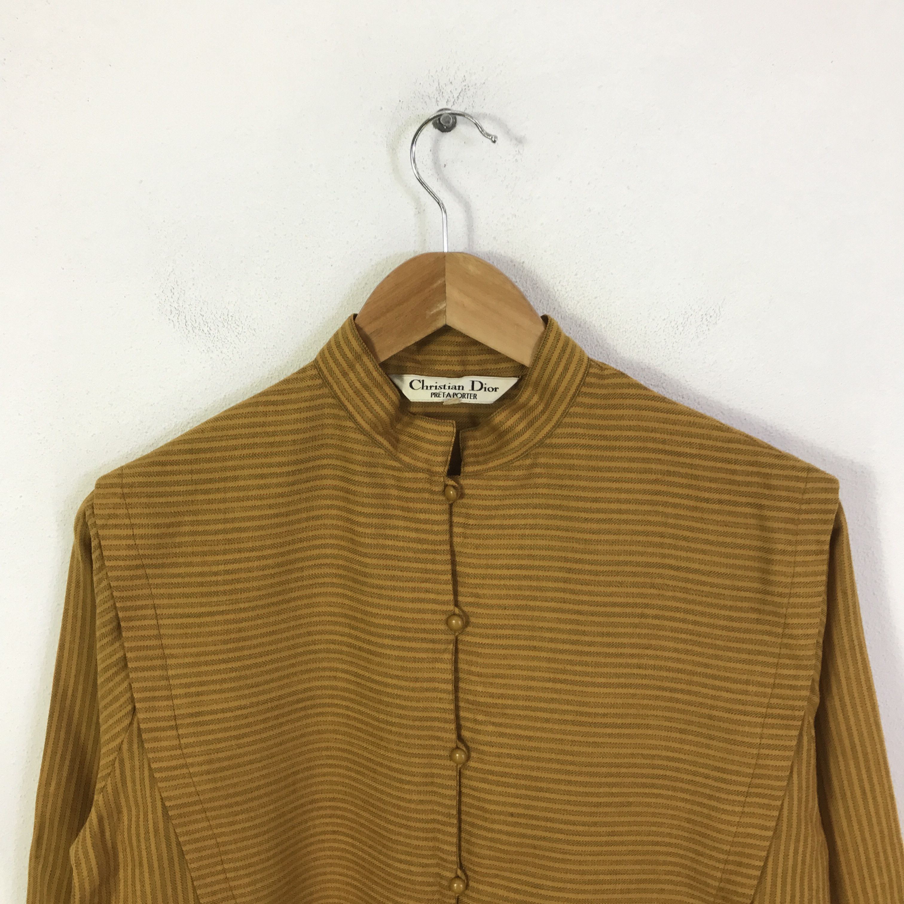 Christian Dior Monsieur Christian Dior button Shirt style Woman jacket K107B11 Size US M / EU 48-50 / 2 - 2 Thumbnail