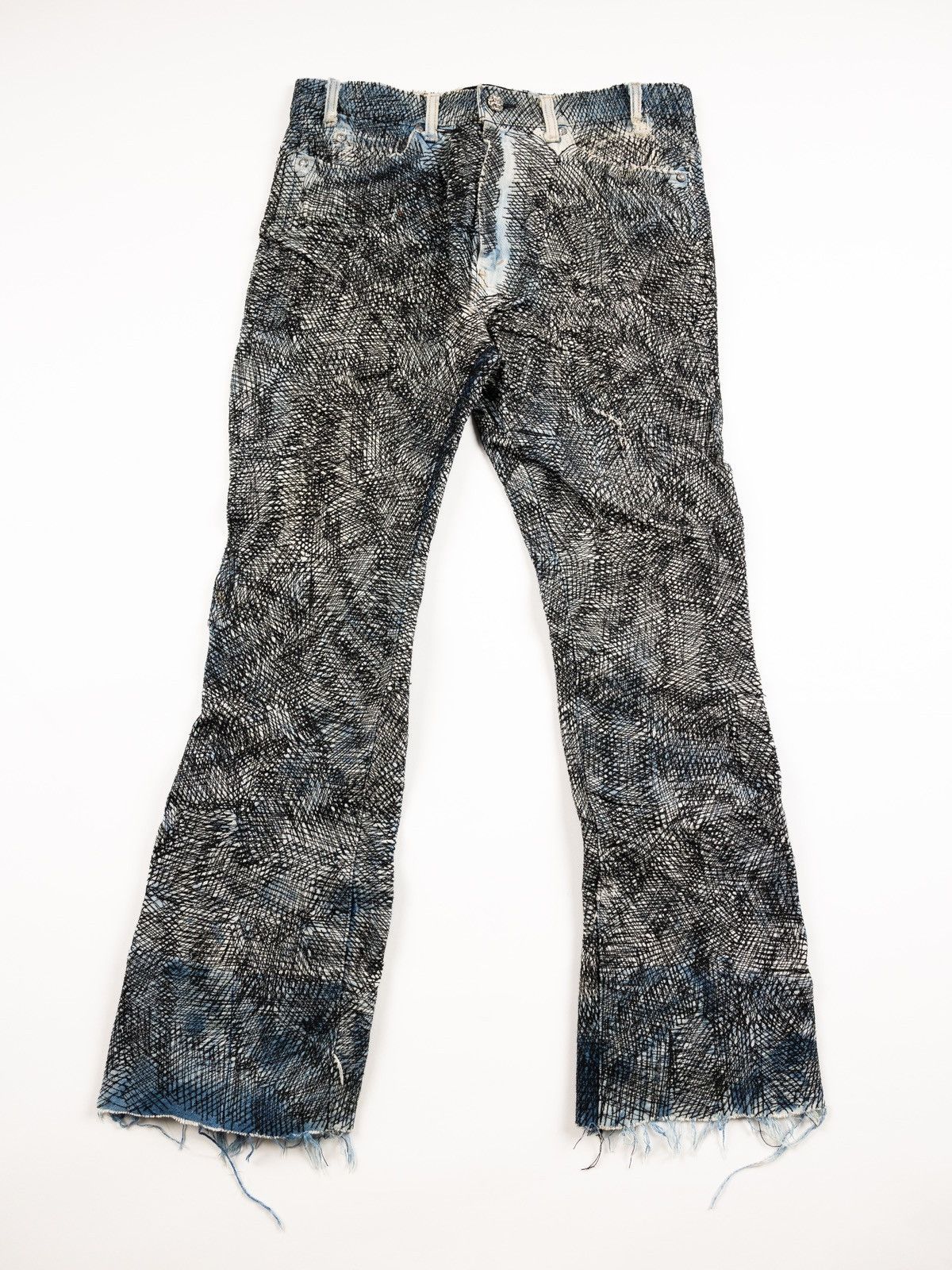 image of Earthling Vip Circus Stitch Denim in Black, Men's (Size 34)