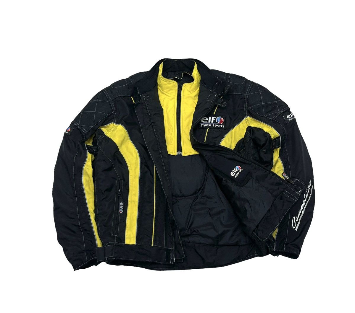 Hein Gericke 🔥Biker Jacket ELF Moto Sport Racing Jacket Size US L / EU 52-54 / 3 - 5 Thumbnail
