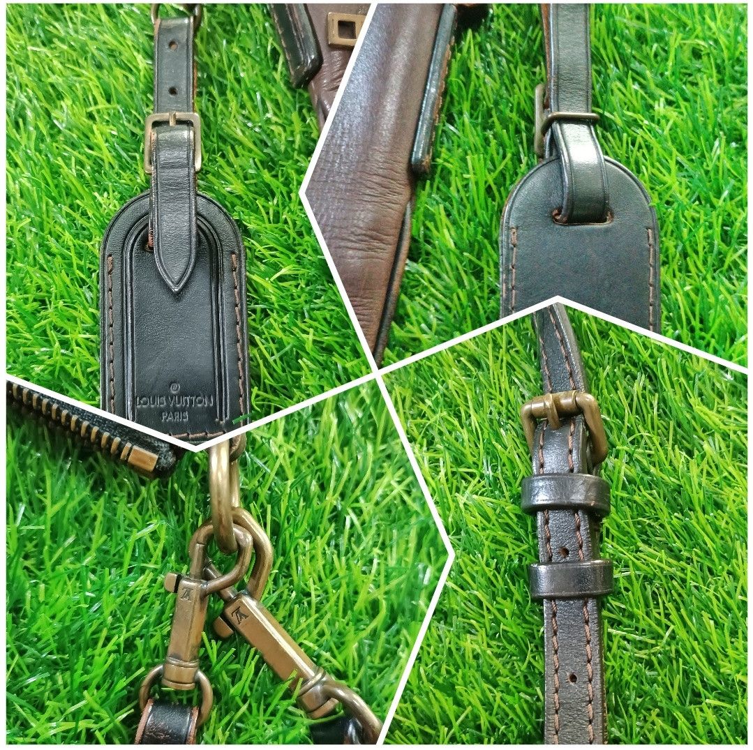 Louis Vuitton LV Louis Vuitton Shawnee Pochette Utah leather sling bag Size ONE SIZE - 15 Thumbnail