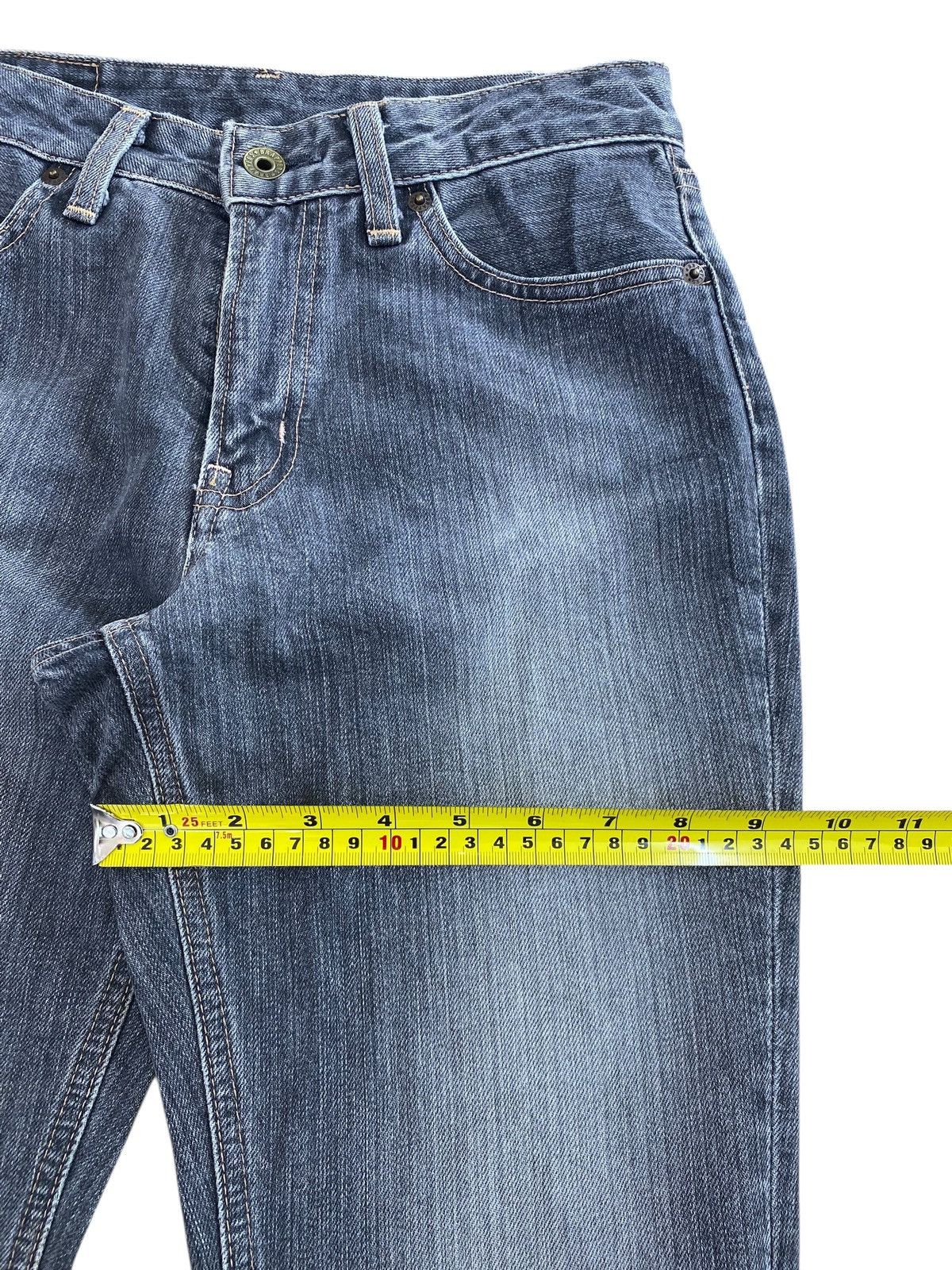 Japanese Brand Japanese Brand Faded Wash Ripped Knee Style Flare Jeans Size US 27 - 8 Thumbnail