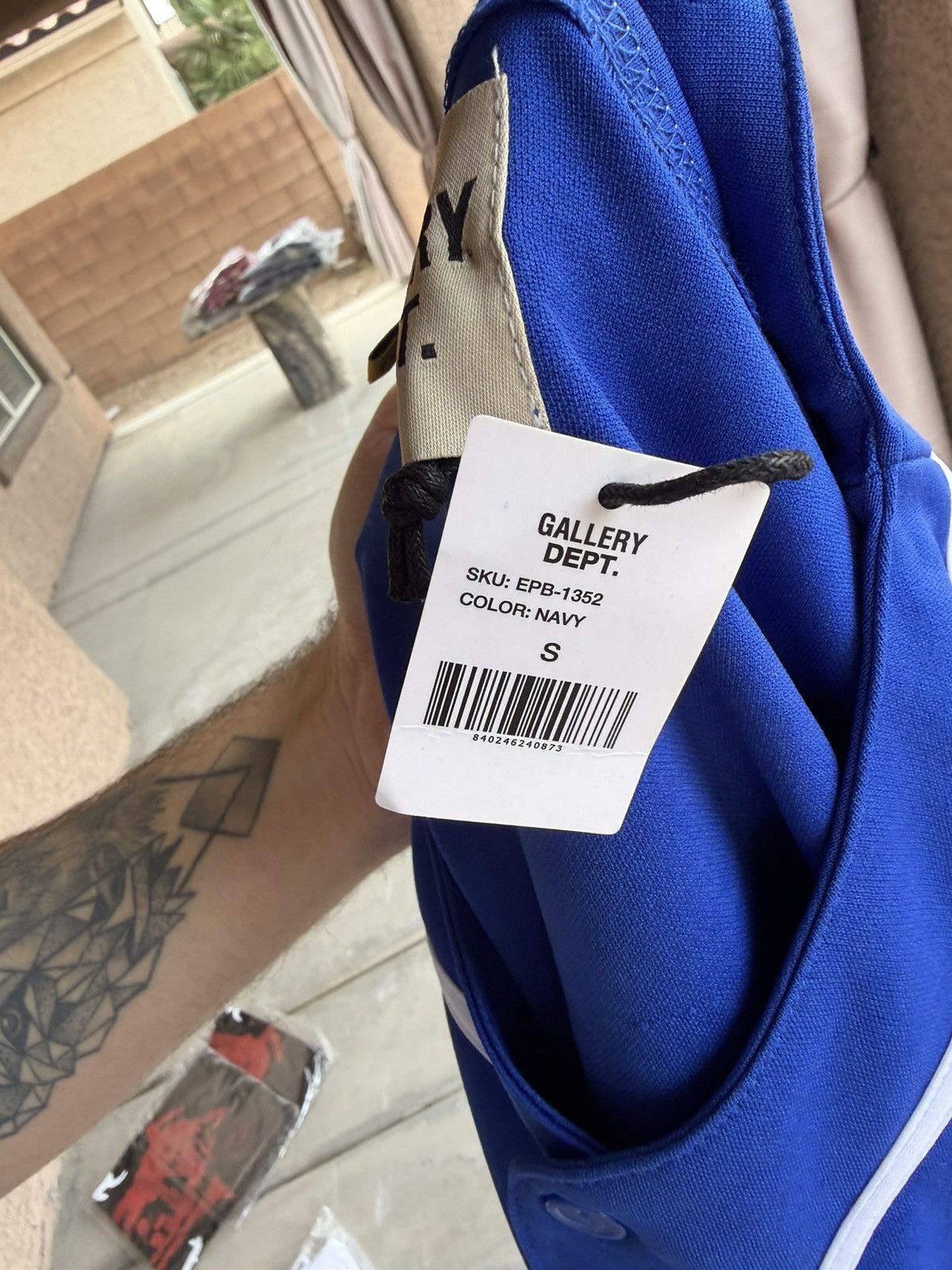 Gallery Dept. Gallery Dept. Echo Park Baseball Jersey – Navy Blue Small Size US S / EU 44-46 / 1 - 10 Thumbnail