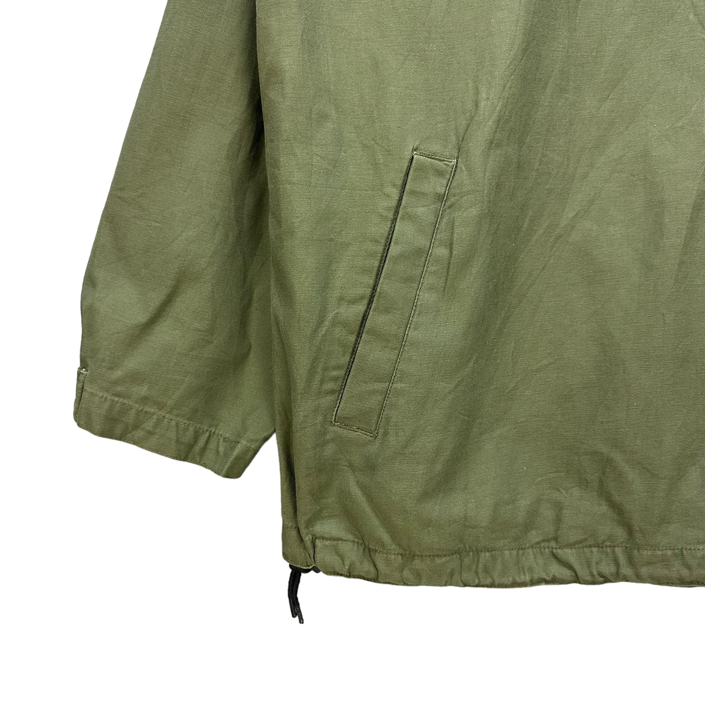 Vintage NEYRIES OLIVE GREEN ANORAK JACKET #8730-023 Size US L / EU 52-54 / 3 - 4 Thumbnail