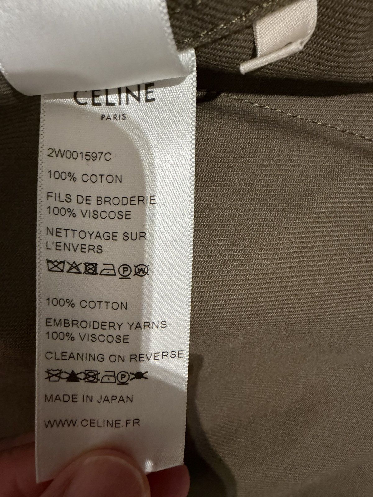 Celine CELINE by Hedi Slimane x Christian Marclay Parka size XS Size US XS / EU 42 / 0 - 9 Thumbnail