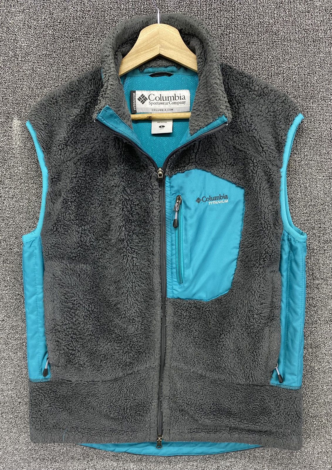 Columbia Vintage Columbia Sportwear Fleece Vest Size US L / EU 52-54 / 3 - 1 Thumbnail