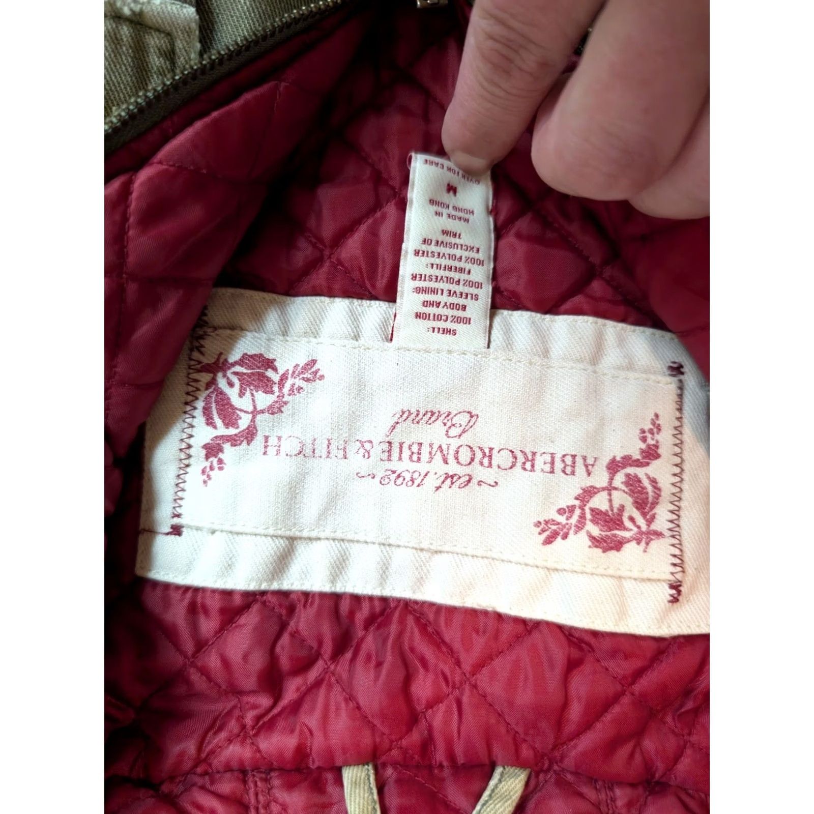 Abercrombie & Fitch VINTAGE Abercrombie & Fitch Canvas Cargo Field Coat Hooded Fur Trim Green M Women Juniors Size M Coat Size M / US 6-8 / IT 42-44 - 6 Thumbnail
