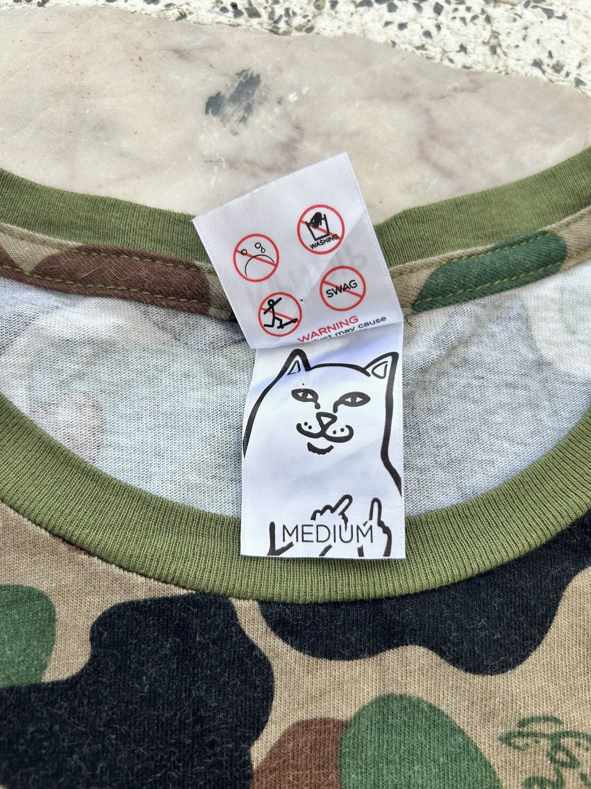 RIPNDIP Camo RinnDip Longsleeve Camo Tee Size US M / EU 48-50 / 2 - 7 Thumbnail