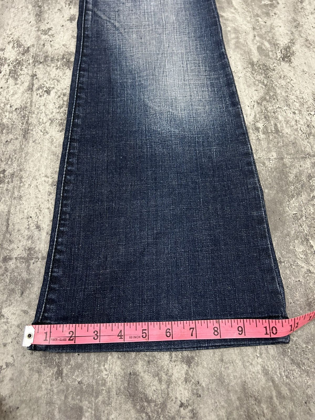 If Six Was Nine × Japanese Brand × Tornado Mart irise Japan MudWash Flare Jeans Size US 29 - 19 Thumbnail