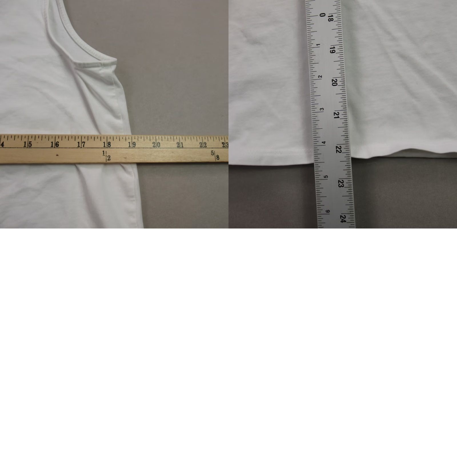 J. Jill J Jill Shirt Womens Petite Medium Sleeveless Pullover Lightweight Crew Neck White Size M / US 6-8 / IT 42-44 - 8 Thumbnail