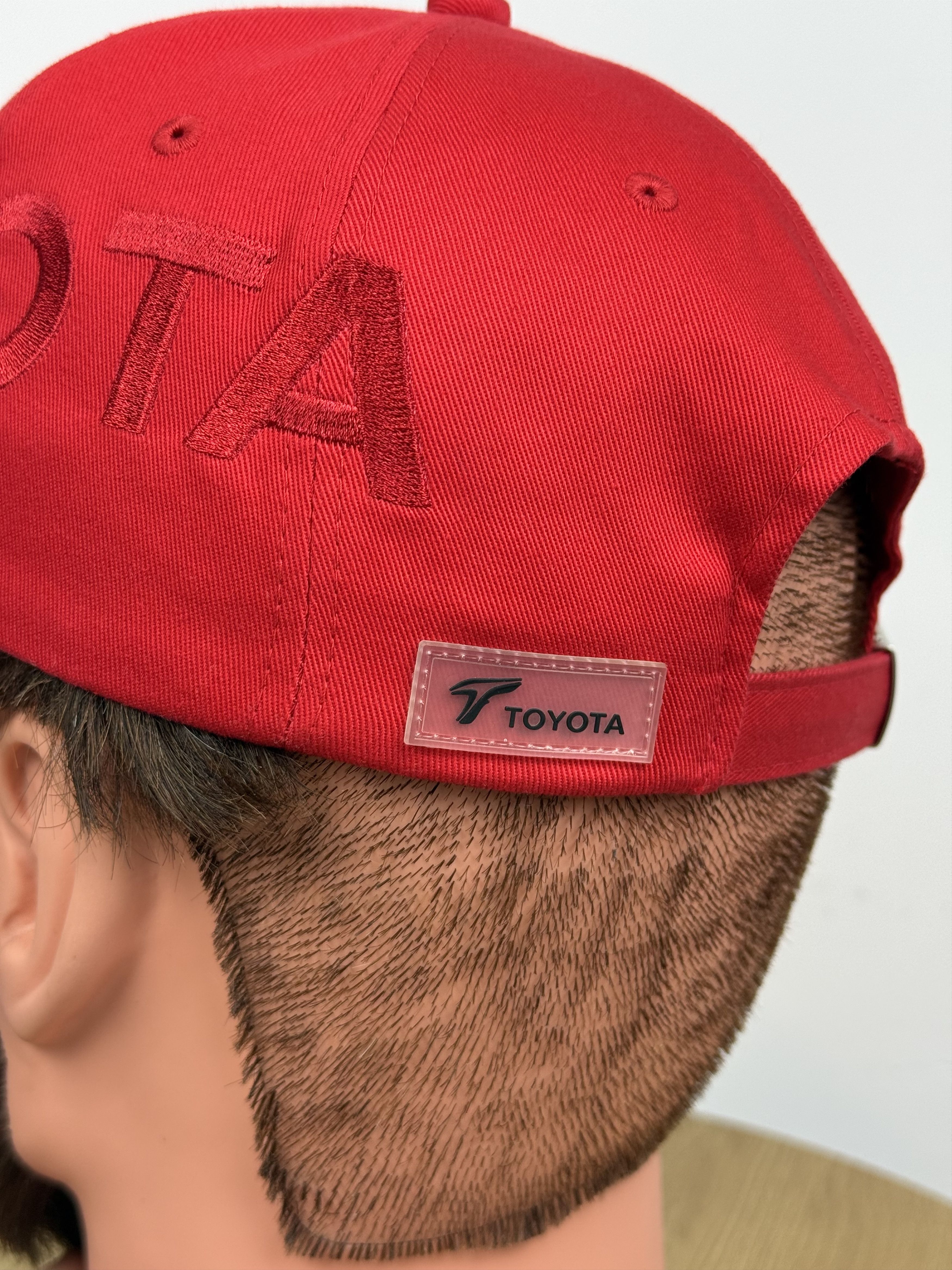 Formula 1 Panasonic Toyota Racing F1 Formula Uno Cap Hat Red Big Logo Size ONE SIZE - 8 Thumbnail