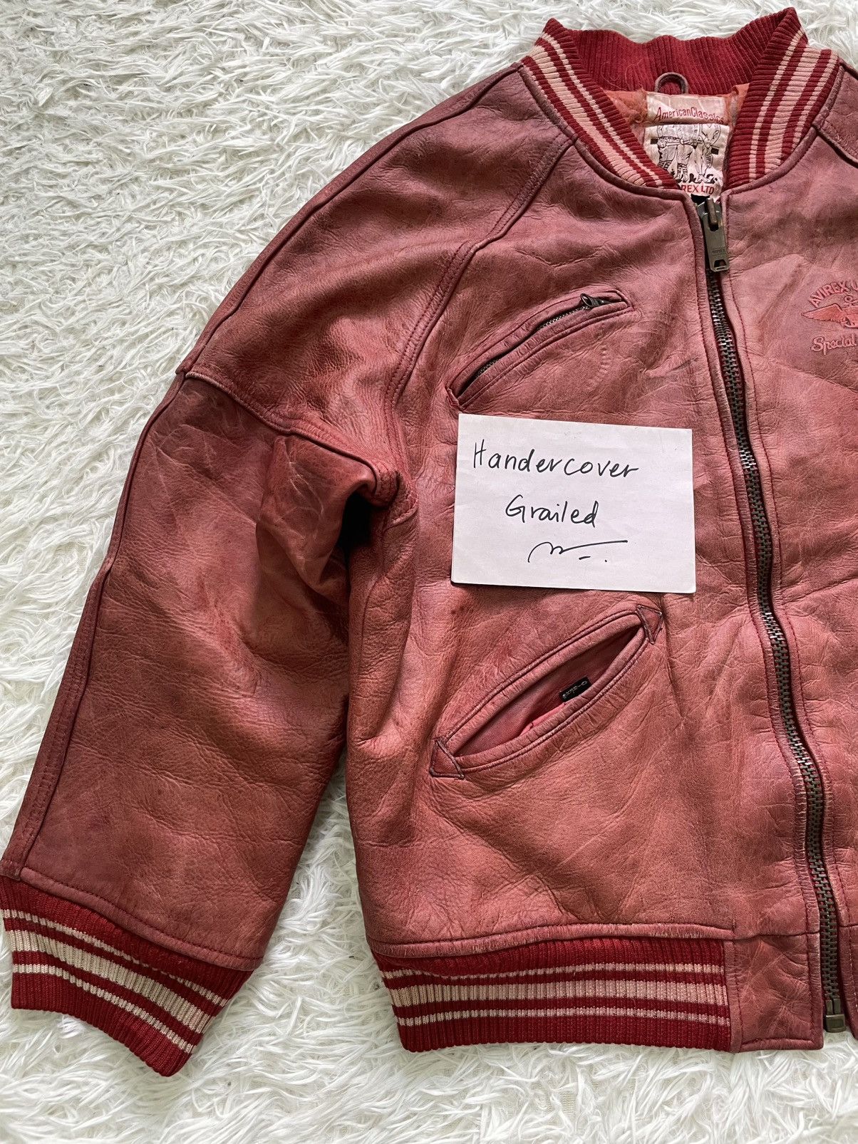 Avirex Vintage Avirex Usa Leather Jacket Size US M / EU 48-50 / 2 - 3 Thumbnail