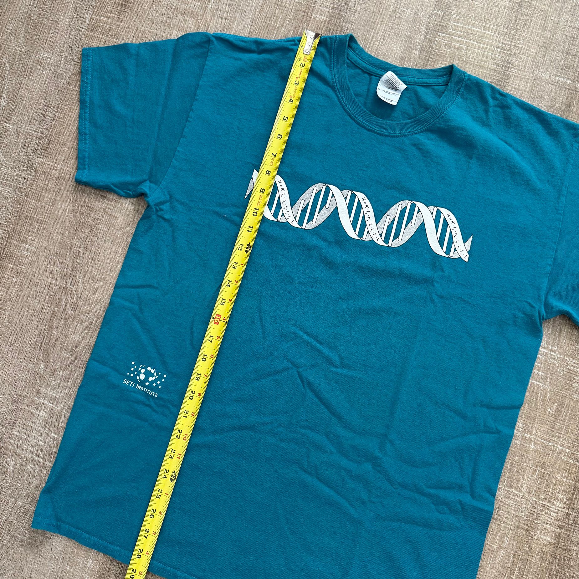 Vintage 2007 SETI Institute Drake Equation Tee Size US L / EU 52-54 / 3 - 7 Thumbnail