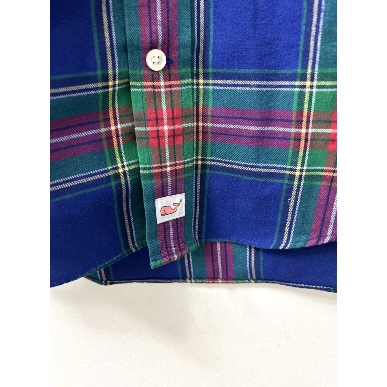 Vineyard Vines Vineyard Vines Murray Shirt Mens Small Blue Plaid Classic Fit L/S Button-Up Size US S / EU 44-46 / 1 - 6 Thumbnail