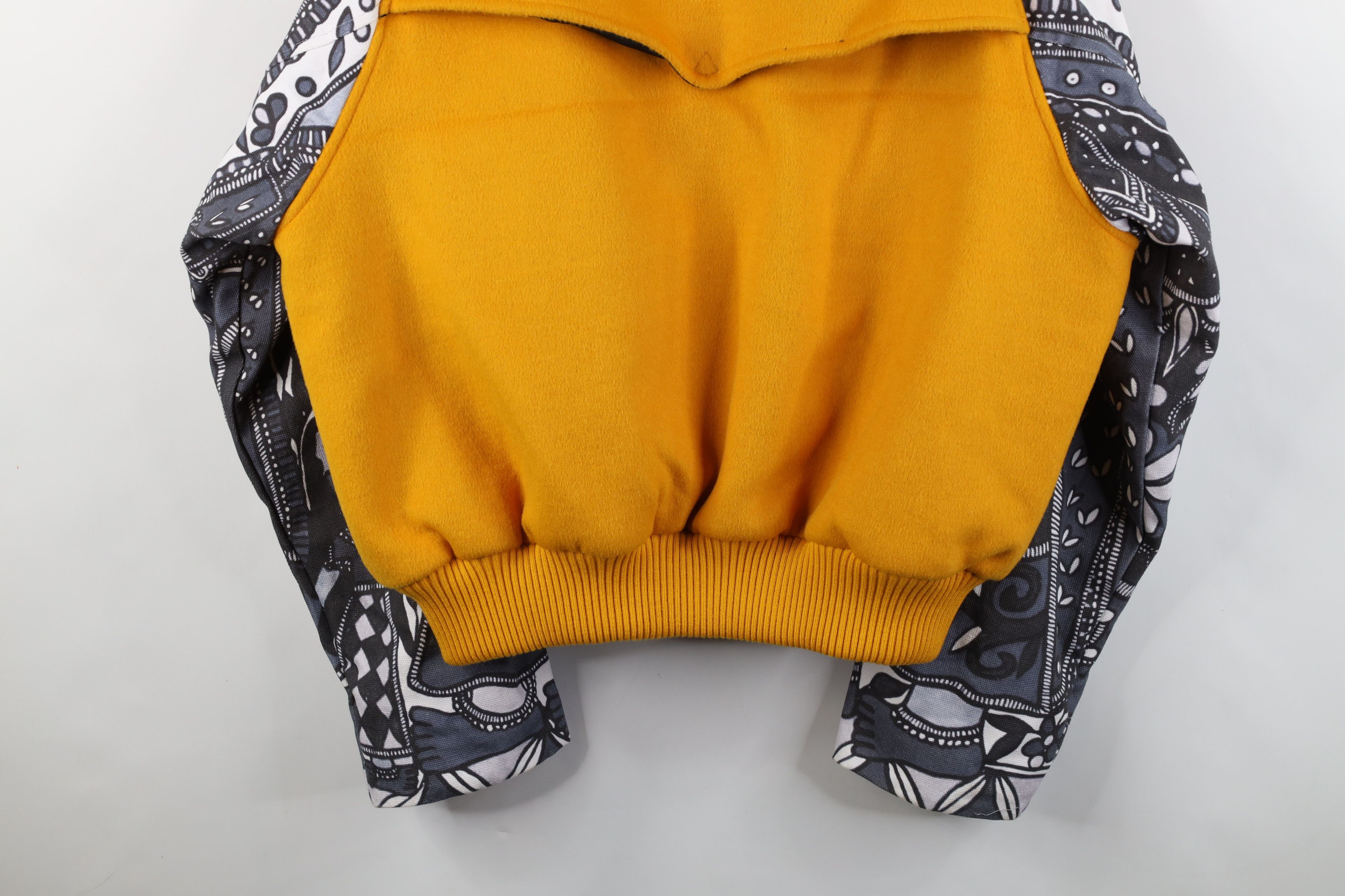 Vintage Sevin Kasran Streetwear Adult Flower Wool Bomber Jacket Size US XXL / EU 58 / 5 - 15 Thumbnail
