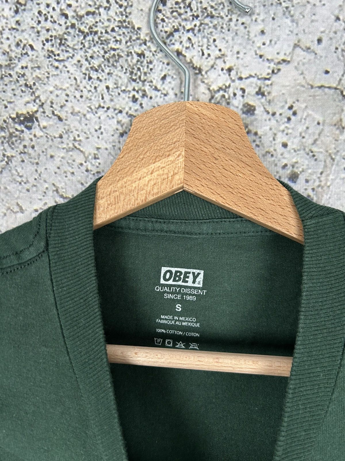 Obey Obey Vintage Graphic Tee Rap Baggy Streetwear Hype Grunge Size US S / EU 44-46 / 1 - 4 Thumbnail