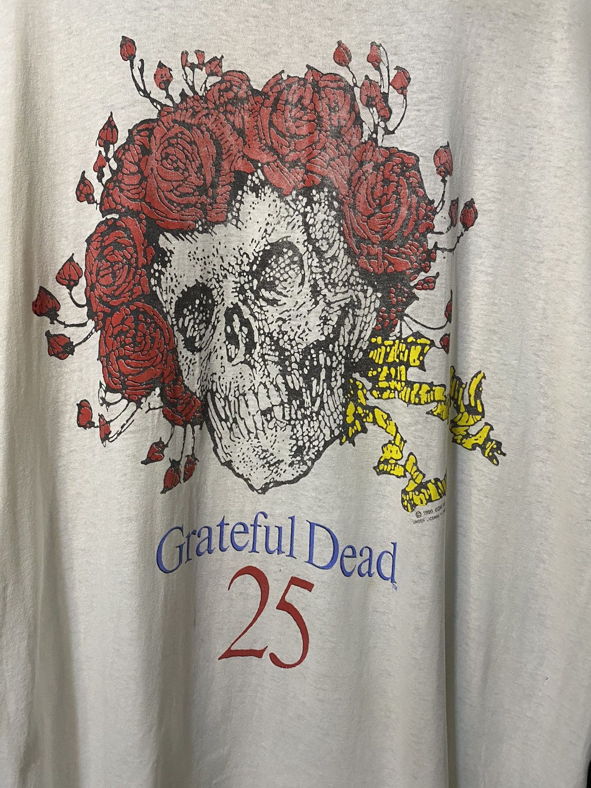Grateful Dead Brockum 1990 Grateful Dead Bertha 25th Anniversary Shirt Size US XL / EU 56 / 4 - 10 Thumbnail