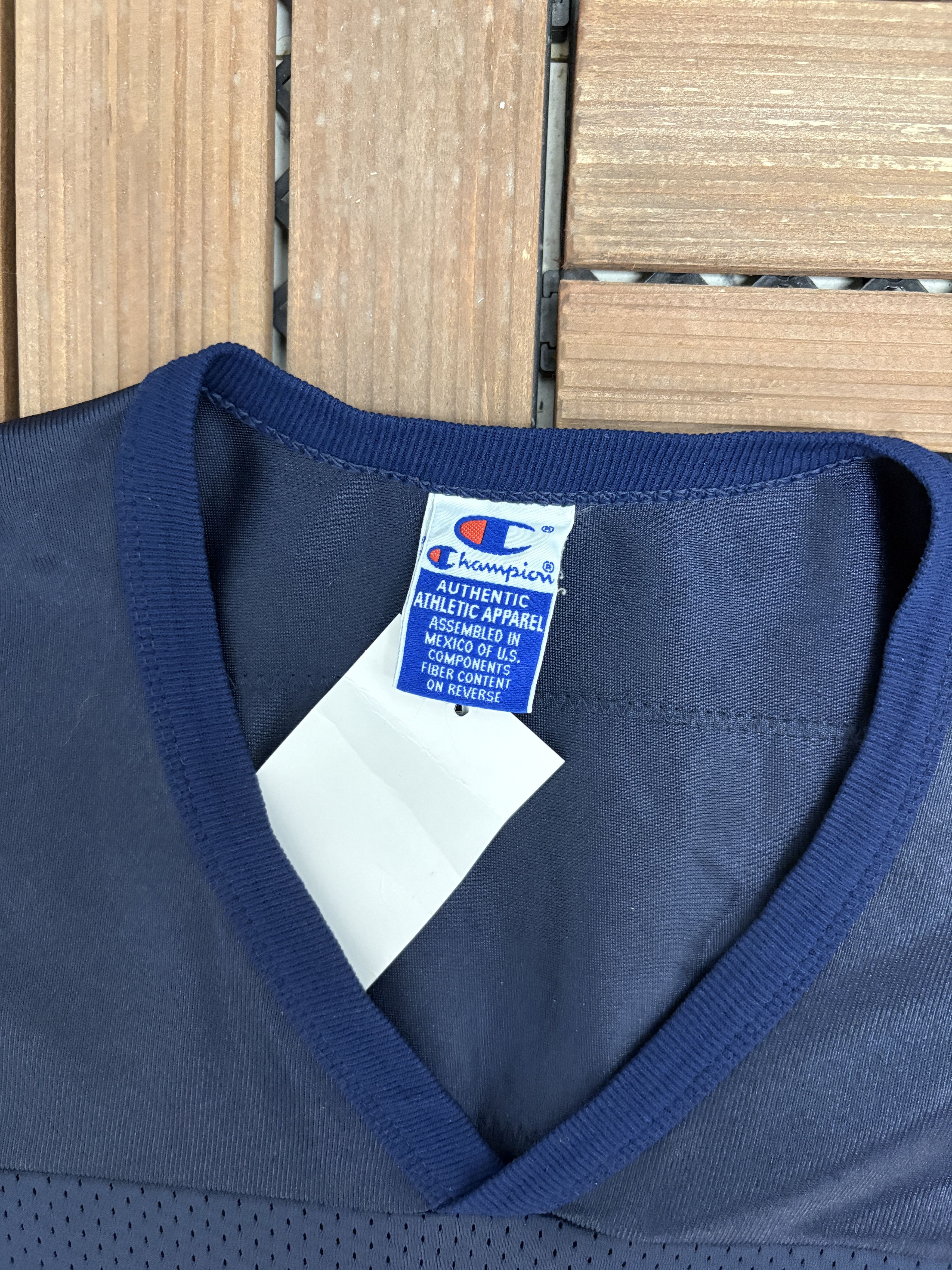 Champion × Vintage Chicago Bears Rashaan Salaam Vintage Blue Football Jersey Size US XL / EU 56 / 4 - 5 Thumbnail