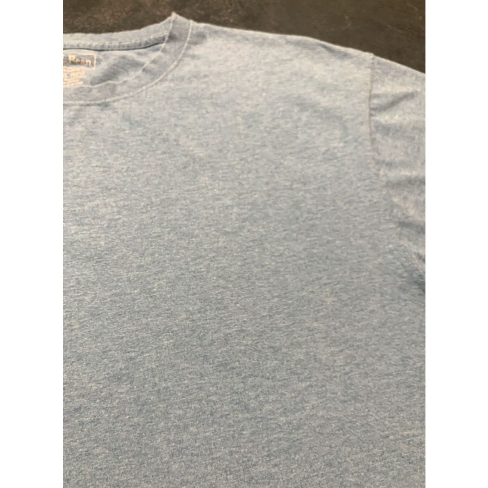 Vintage L.L. Bean T-Shirt Mens 2XL Blue Solid Crew Neck Activewear Short Sleeve Summer Casual Size US XXL / EU 58 / 5 - 3 Thumbnail