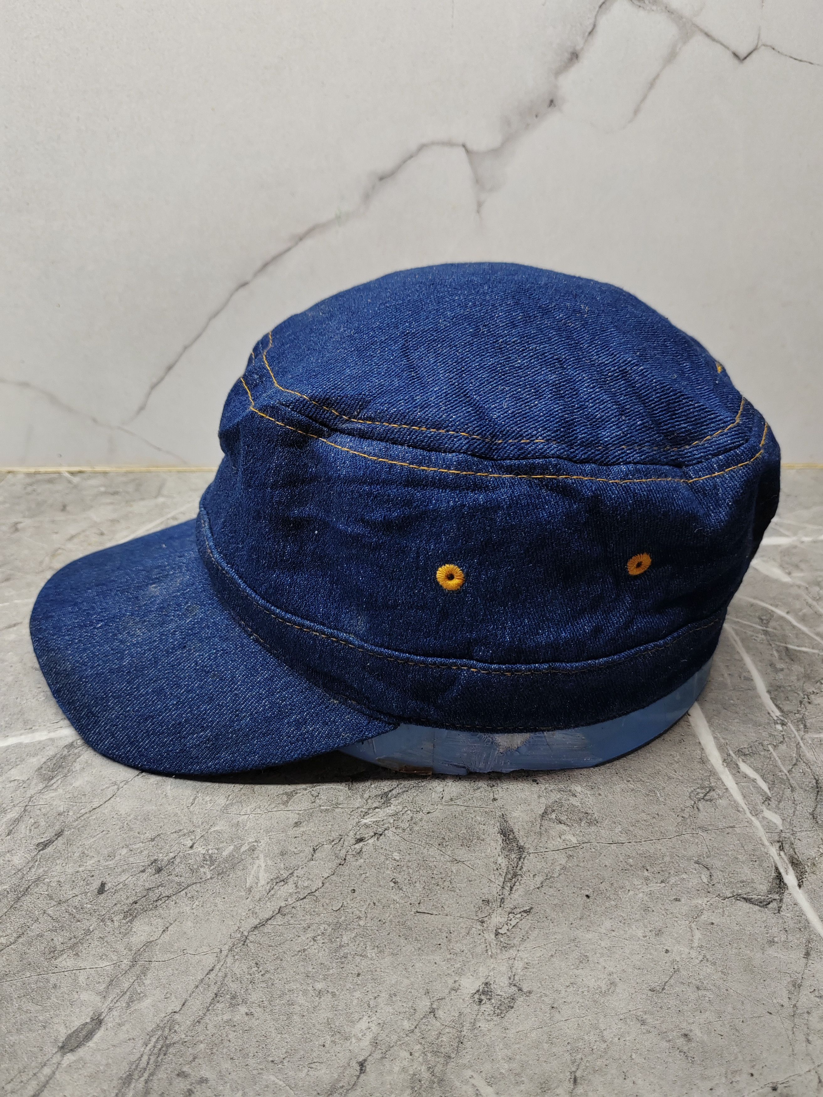If Six Was Nine Vintage Cadet Denim Coen Japanese Style Cap HAt Size ONE SIZE - 1 Thumbnail