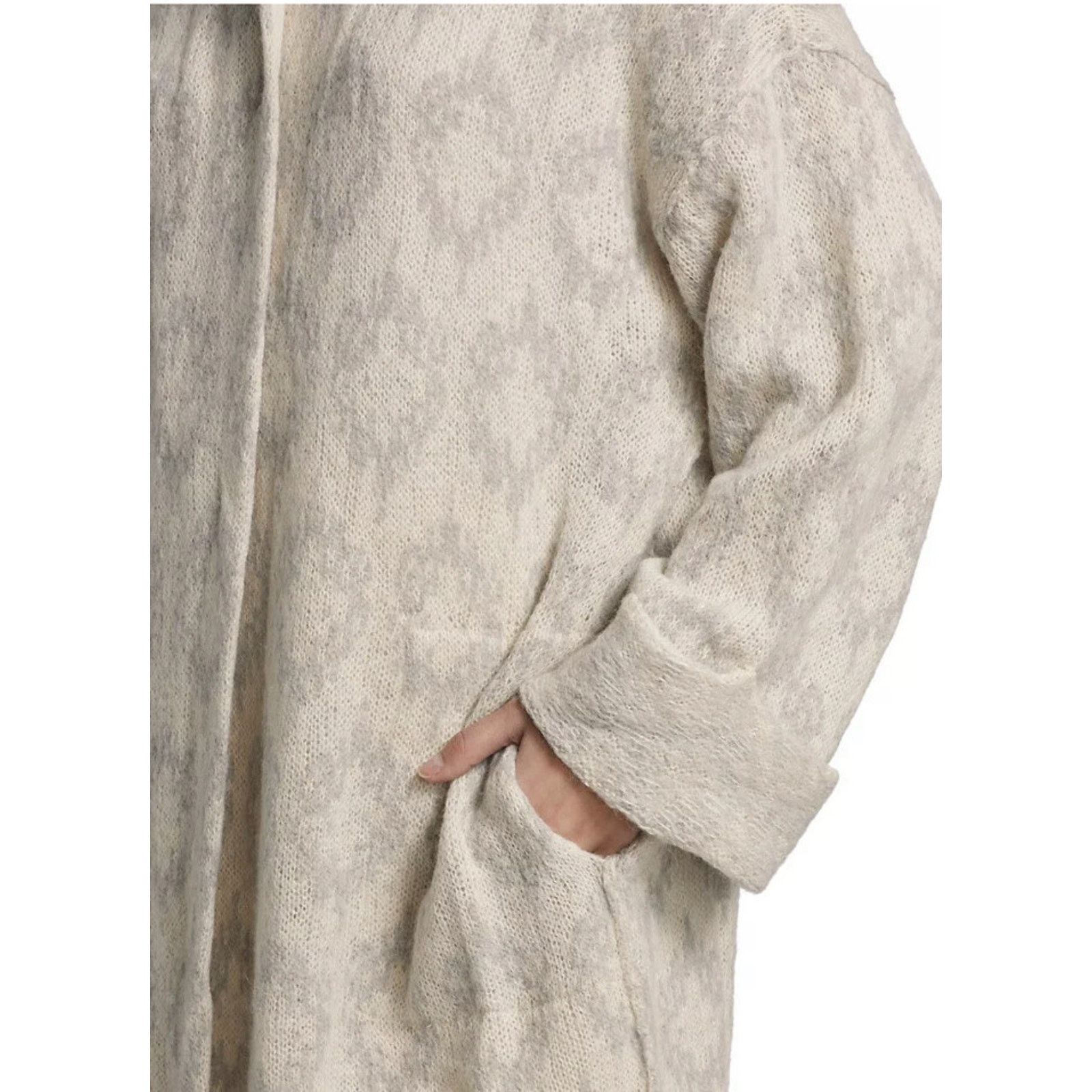 Free People Free People Like A Diamond Sweater Coat Icy Combo S A002095 Size S / US 4 / IT 40 - 5 Thumbnail