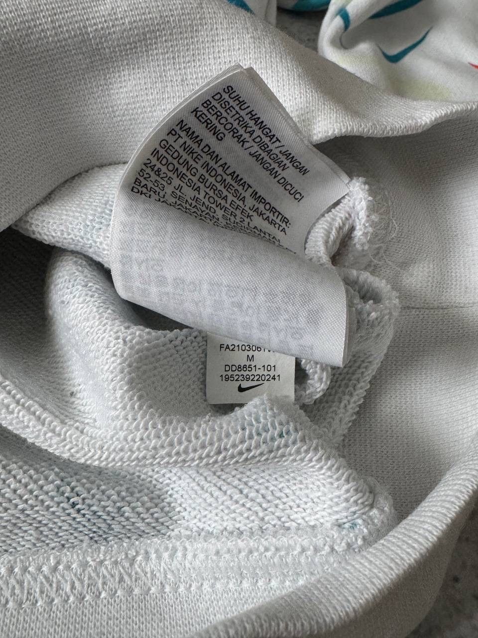 Nike × Vintage Nike Anorak Hoodie Monogram Swoosh Logo Y2K Ultra Rare Item Size US M / EU 48-50 / 2 - 6 Thumbnail