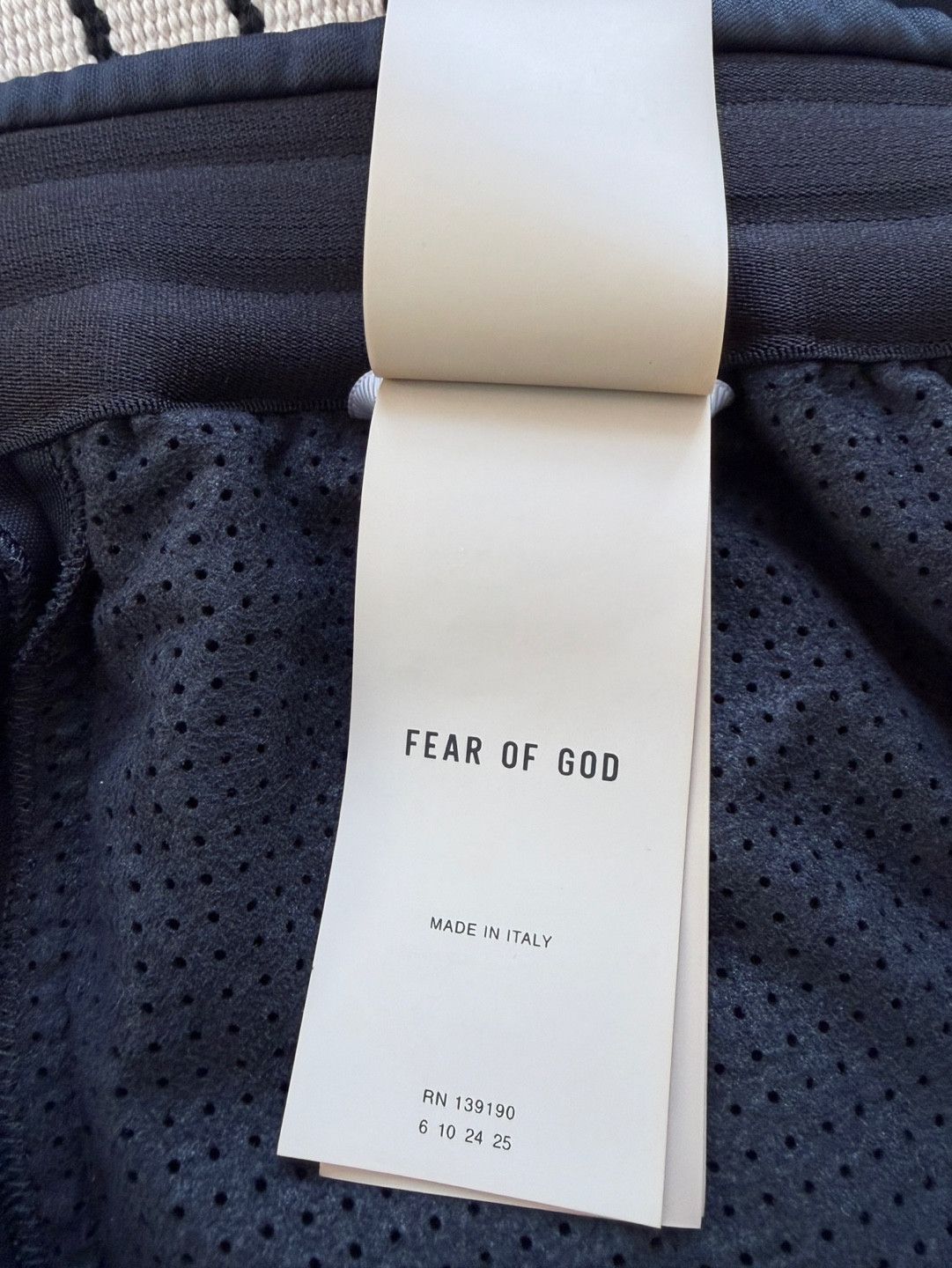 Fear of God Fear of God 8th Forum Nylon Stripe Relaxed Sweat pants side Size US 30 / EU 46 - 15 Thumbnail